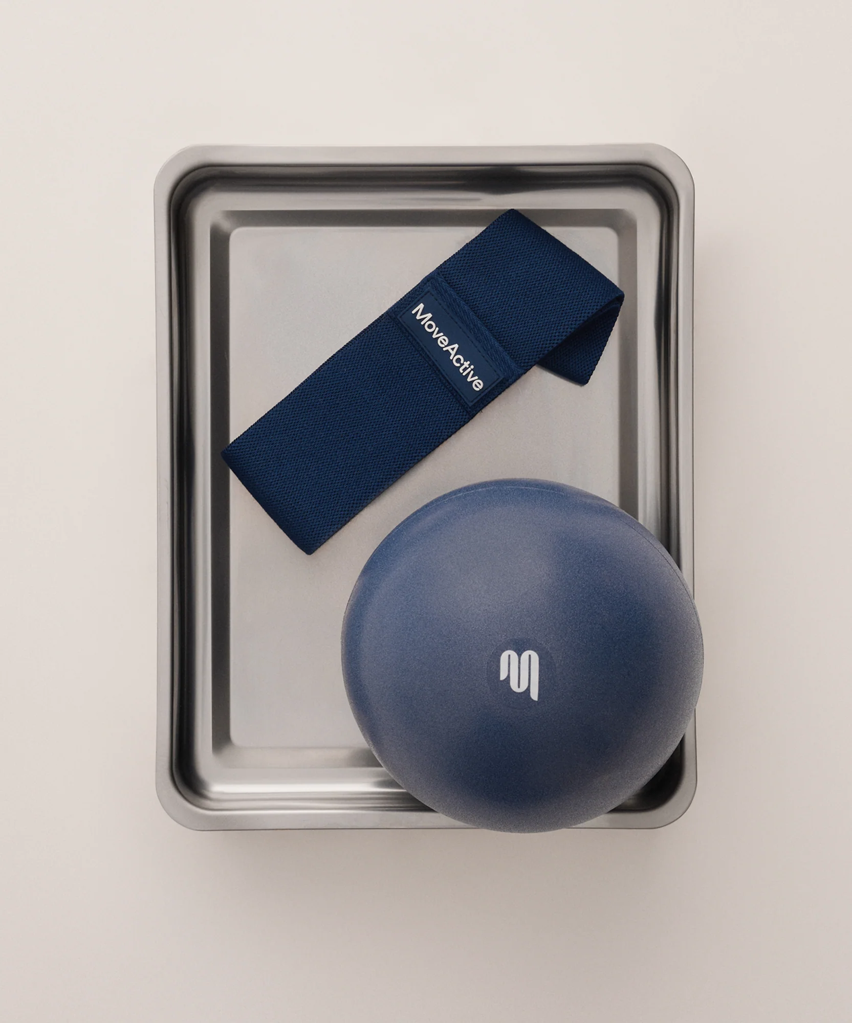 20-22cm Pilates Ball - Navy Blue - Image 3