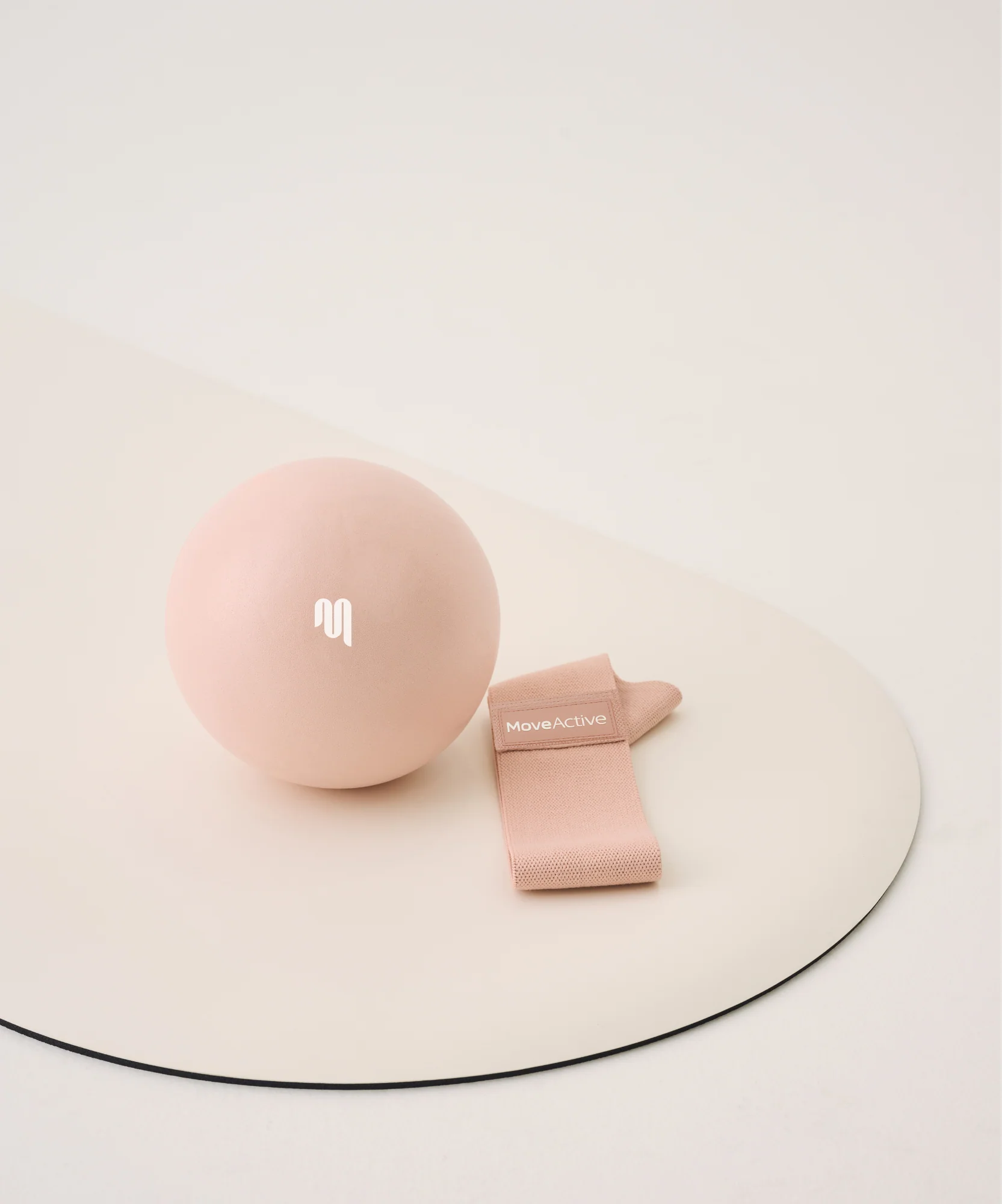 20-22cm Pilates Ball - Soft Pink - Image 3