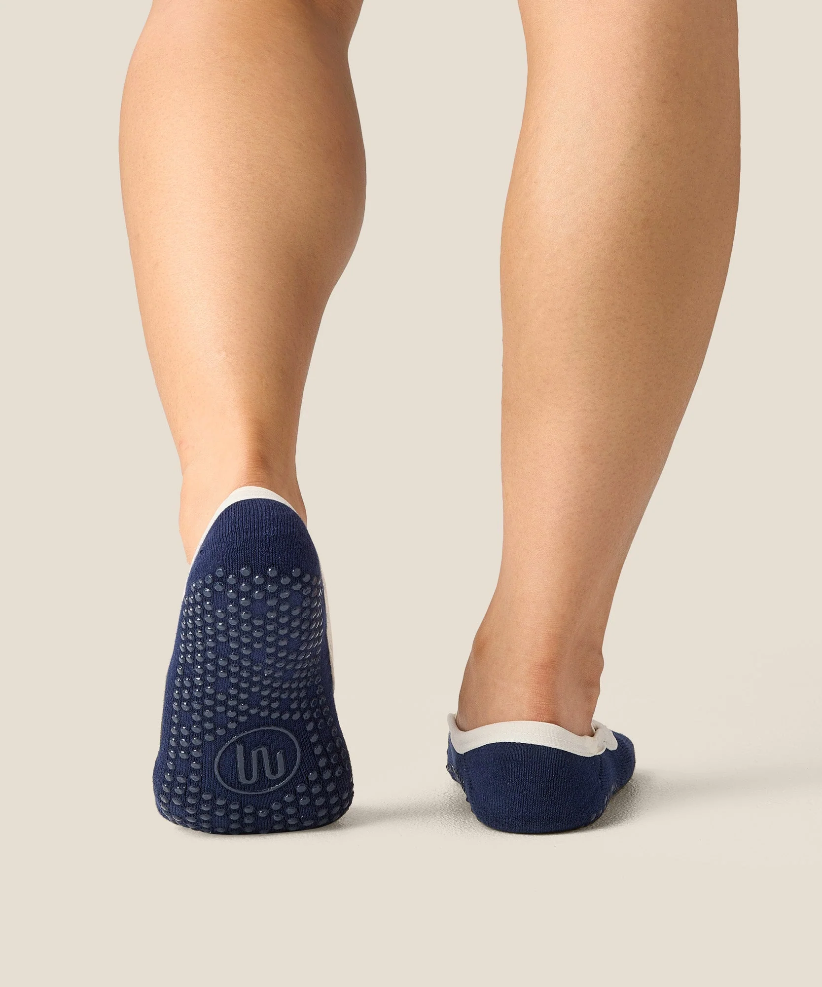 Ballet Grip Socks - Cross Navy - Image 2