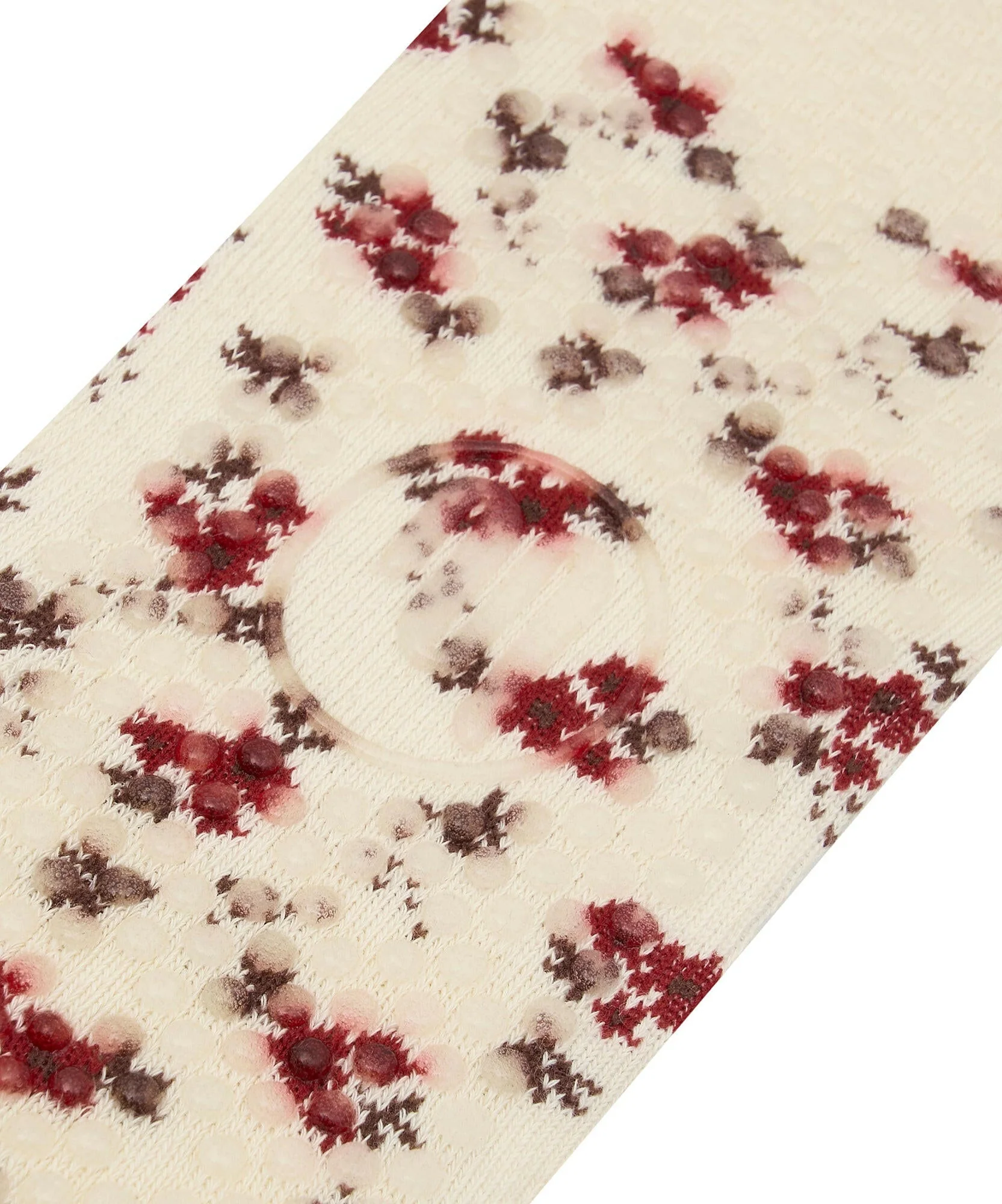Ballet Non Slip Grip Socks - Ditsy Floral - Image 5