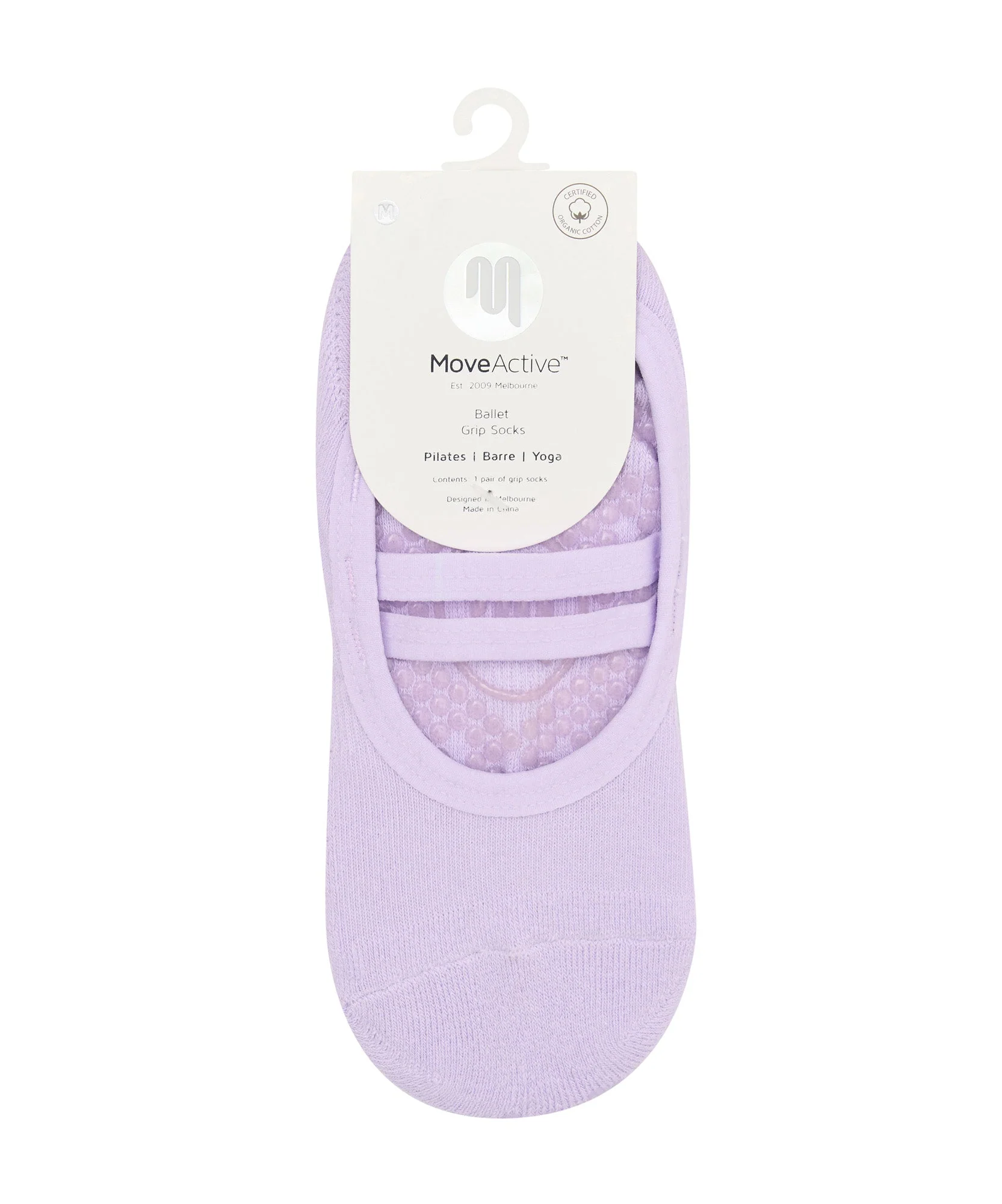 Ballet Grip Socks - Lavender Haze - Image 5
