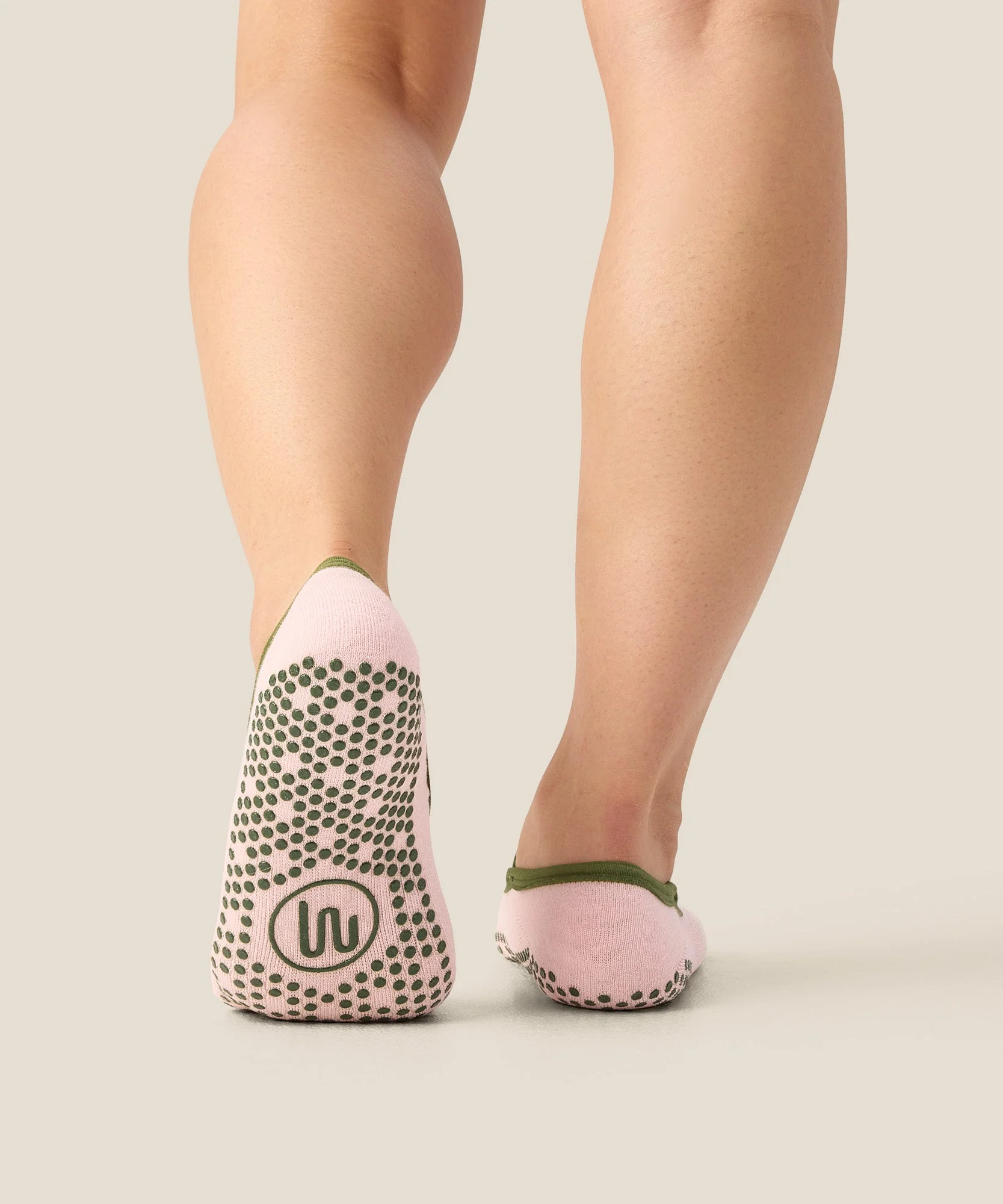 Ballet Grip Socks - Petal Pine - Image 2