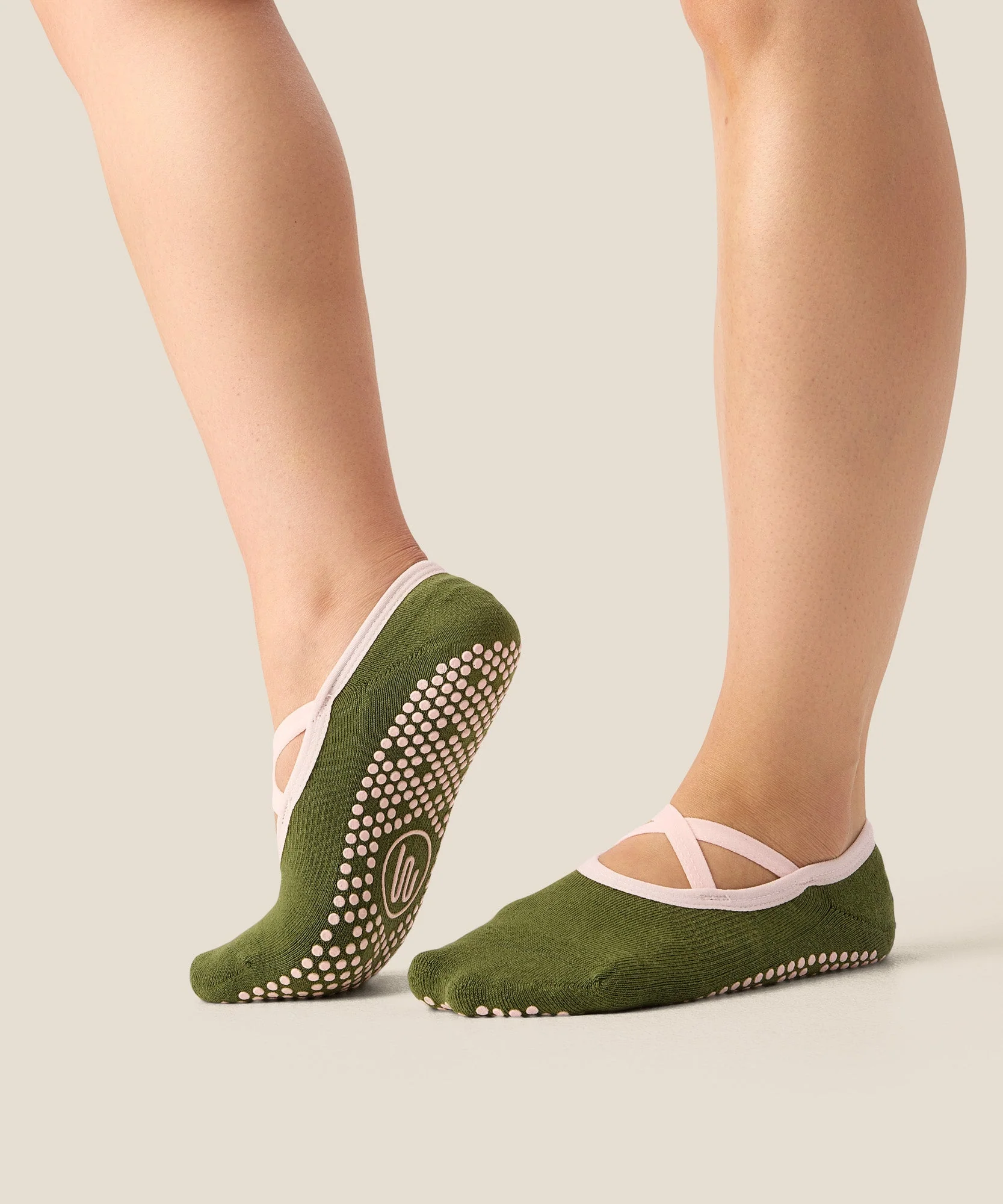 Ballet Grip Socks - Pine - Image 3