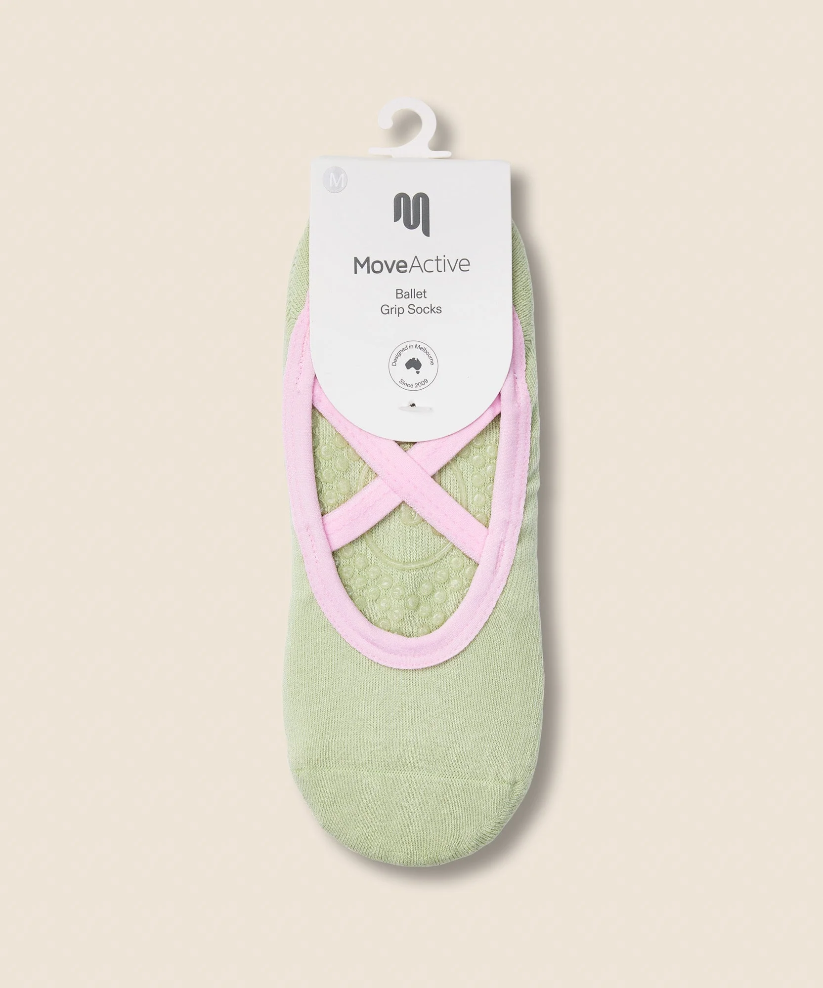 Ballet Grip Socks - Sage Petal - Image 5
