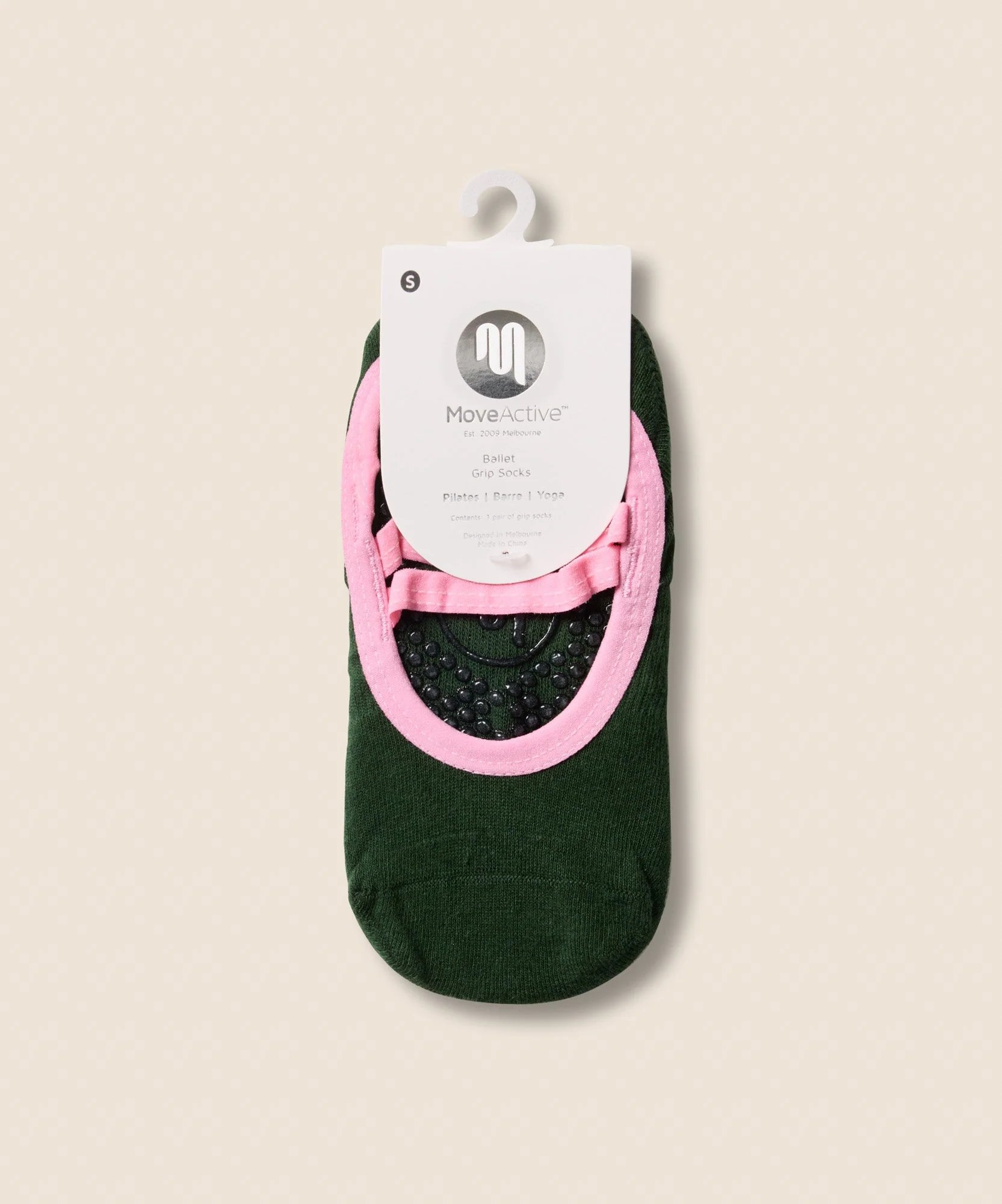 Ballet Grip Socks - Salsa Verde - Image 5