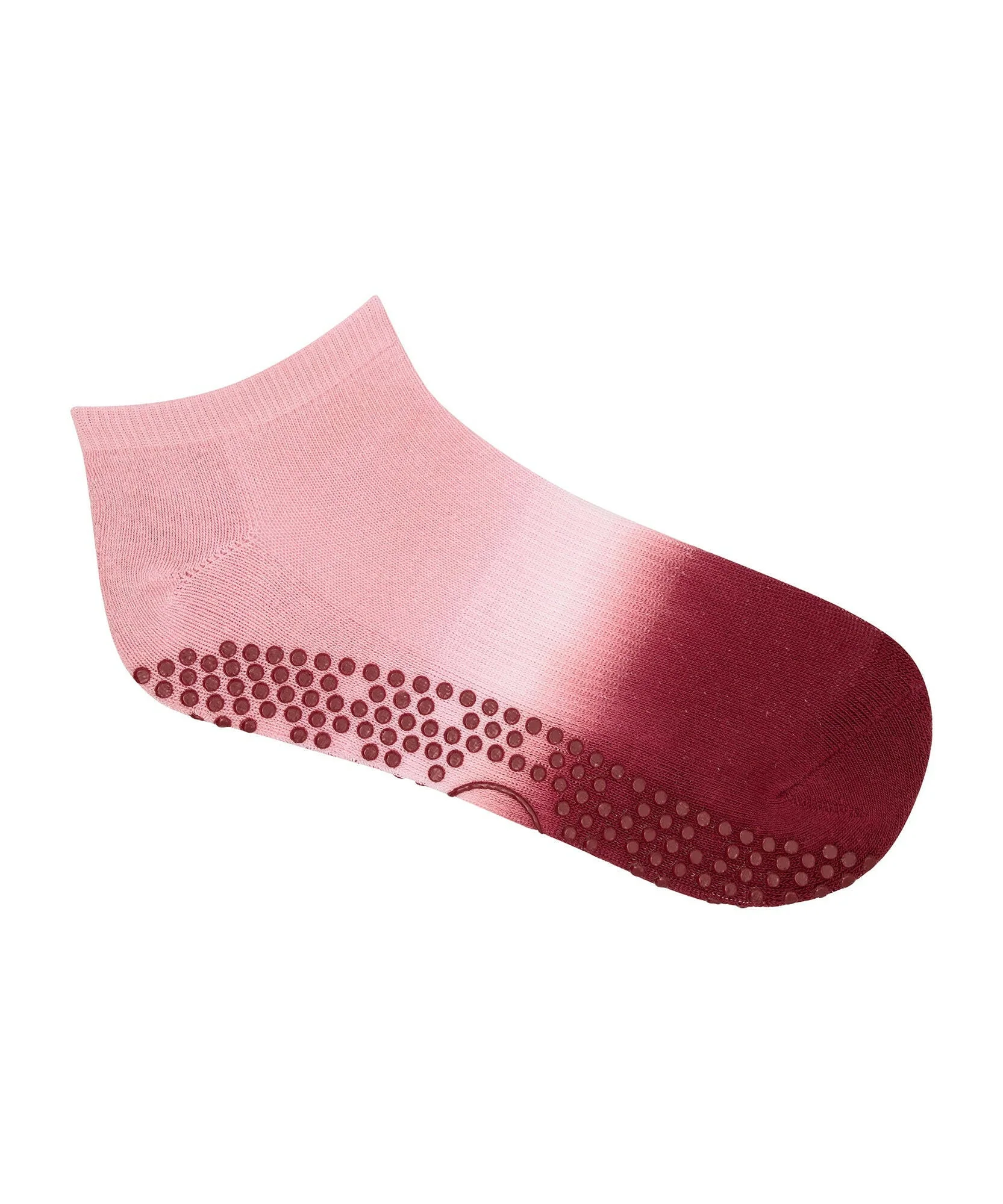 Low Rise Grip Socks - Berry Kiss - Image 2
