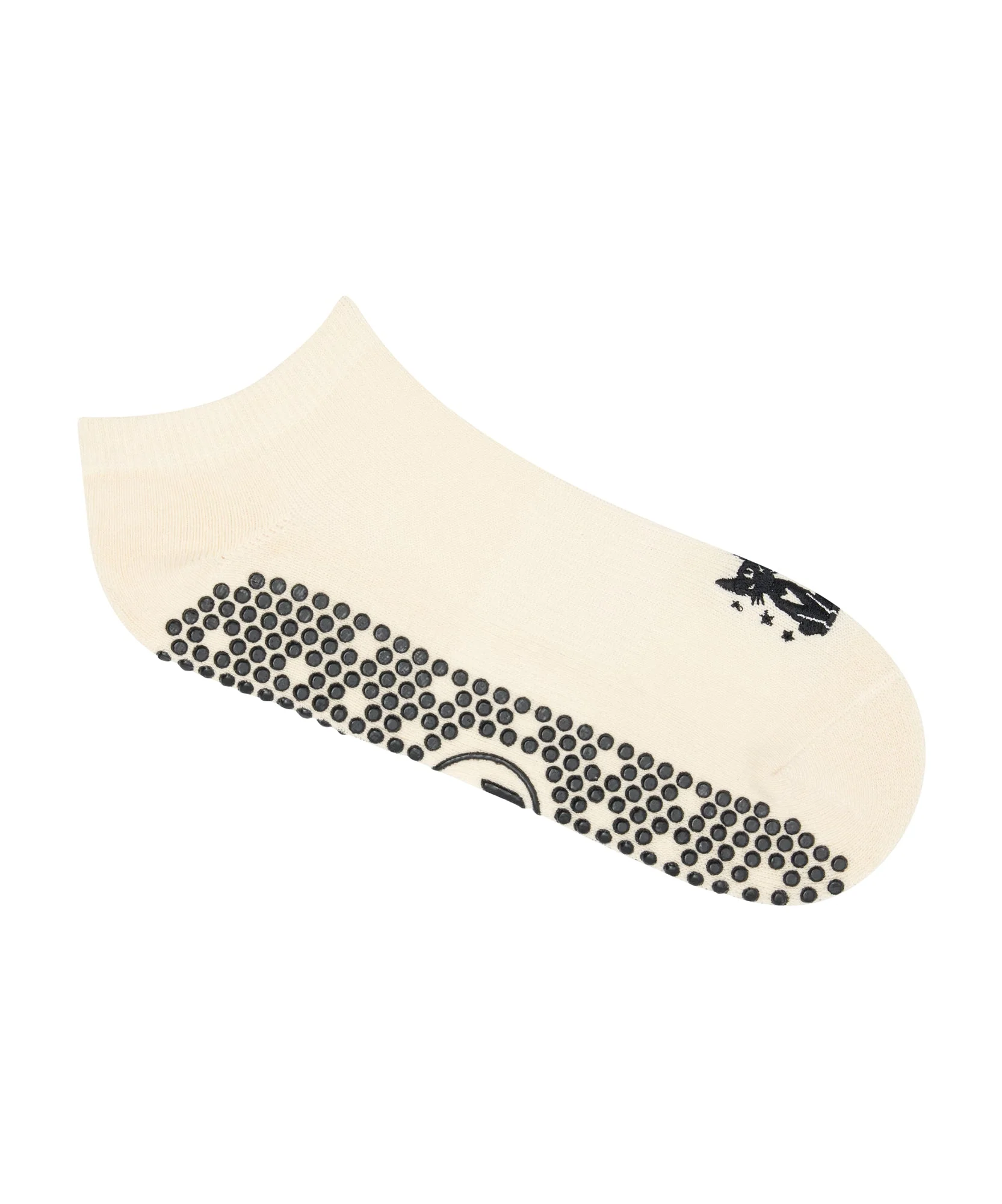 Low Rise Grip Socks - Black Cat - Image 2