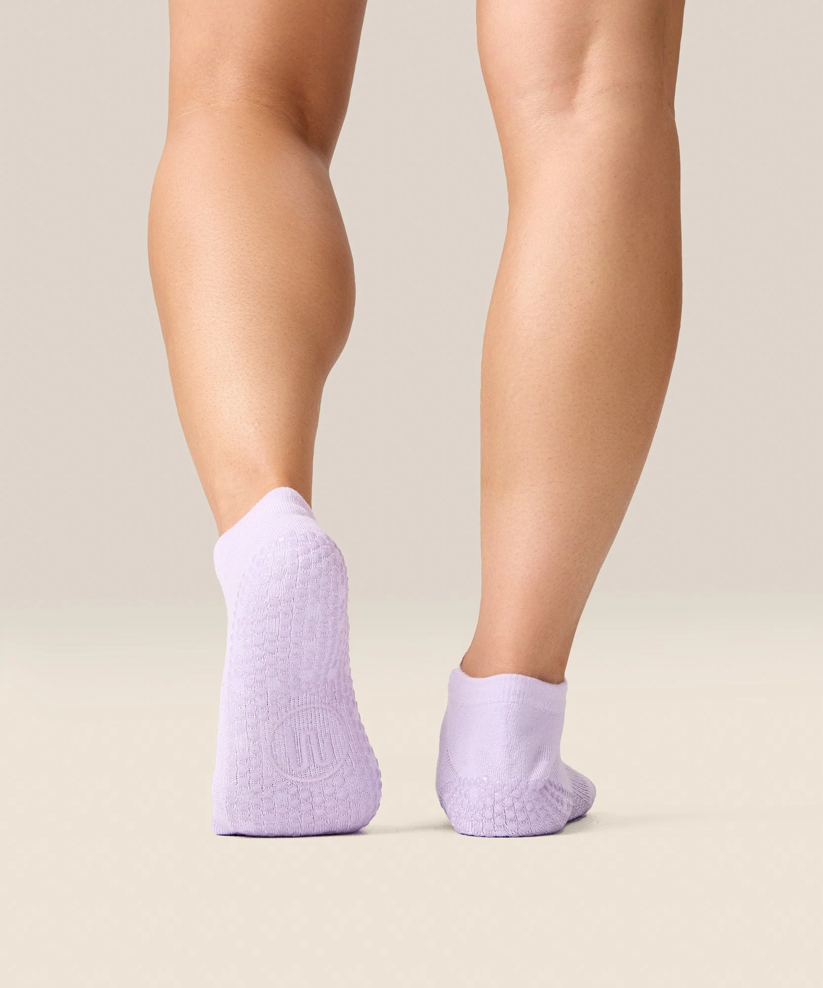 Low Rise Grip Socks - Blooming Lilac - Image 2