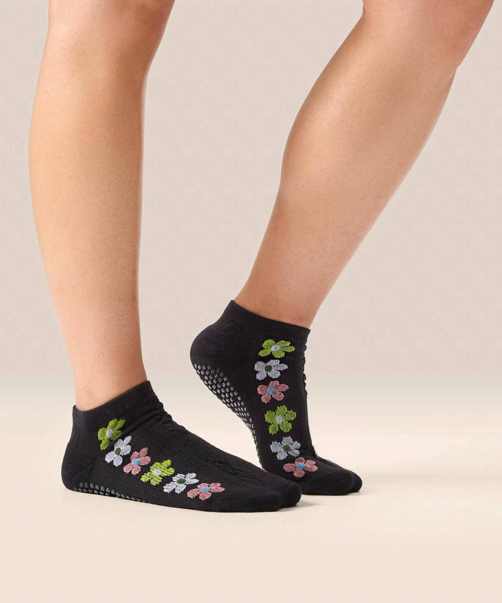 Low Rise Grip Socks - Fiesta Midnight - Image 3