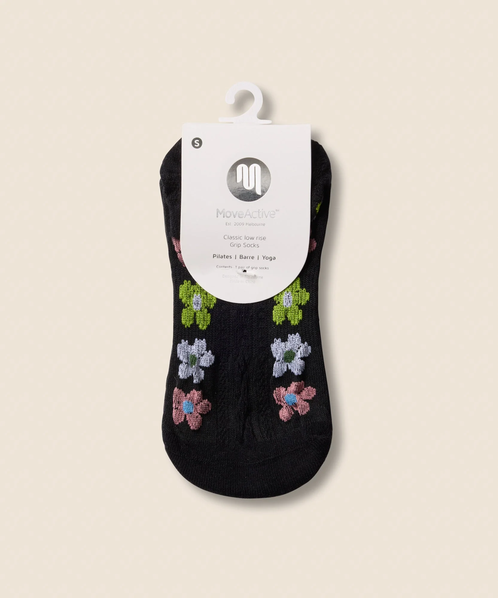 Low Rise Grip Socks - Fiesta Midnight - Image 4