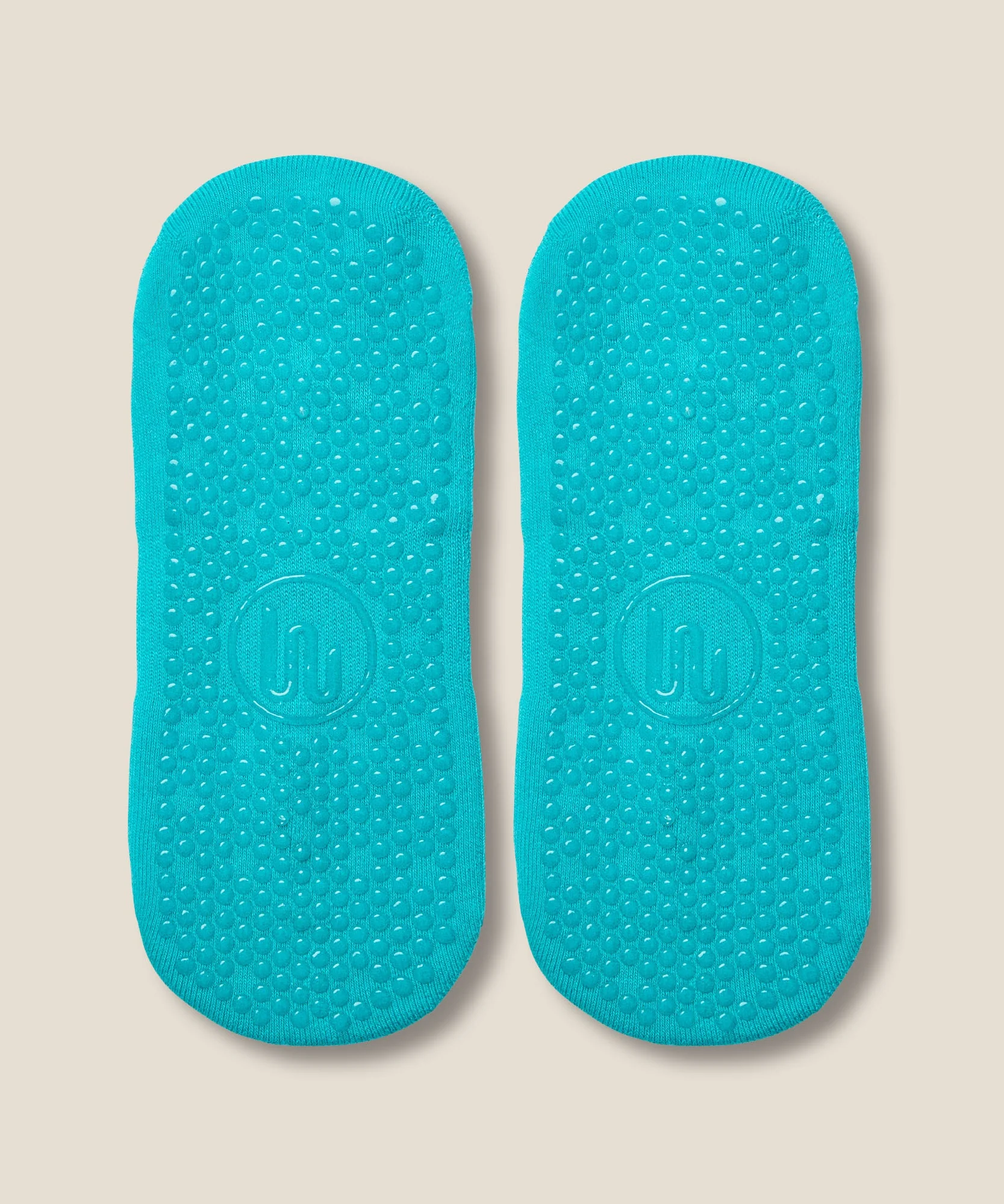 Low Rise Grip Socks - Gem Aqua - Image 4