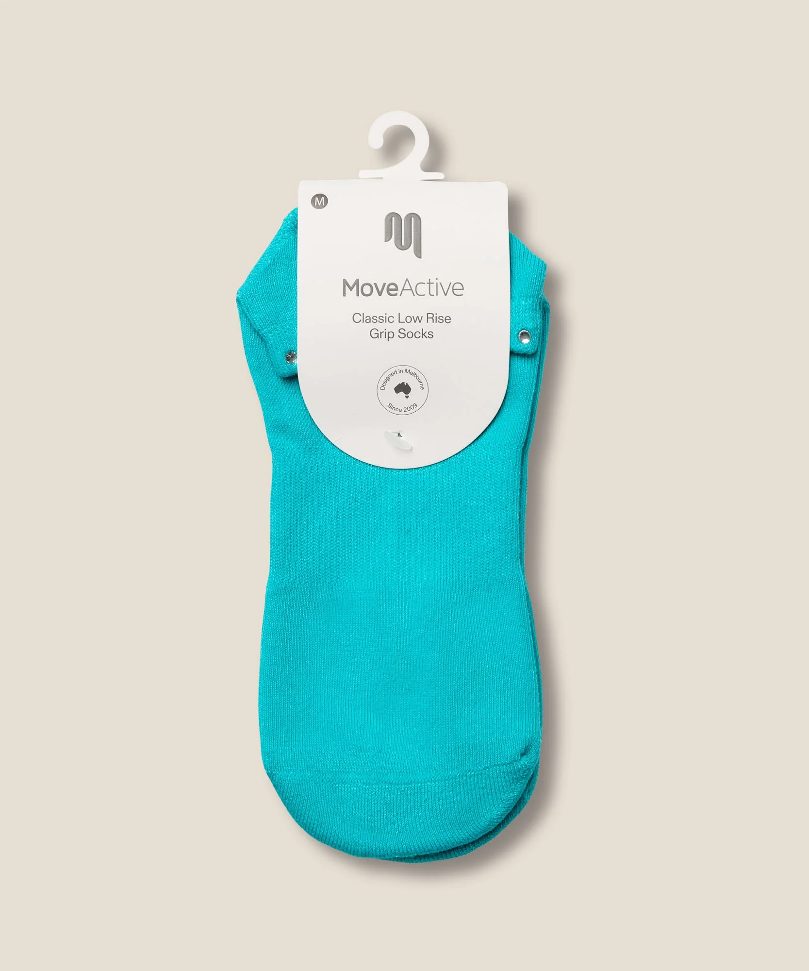 Low Rise Grip Socks - Gem Aqua - Image 5