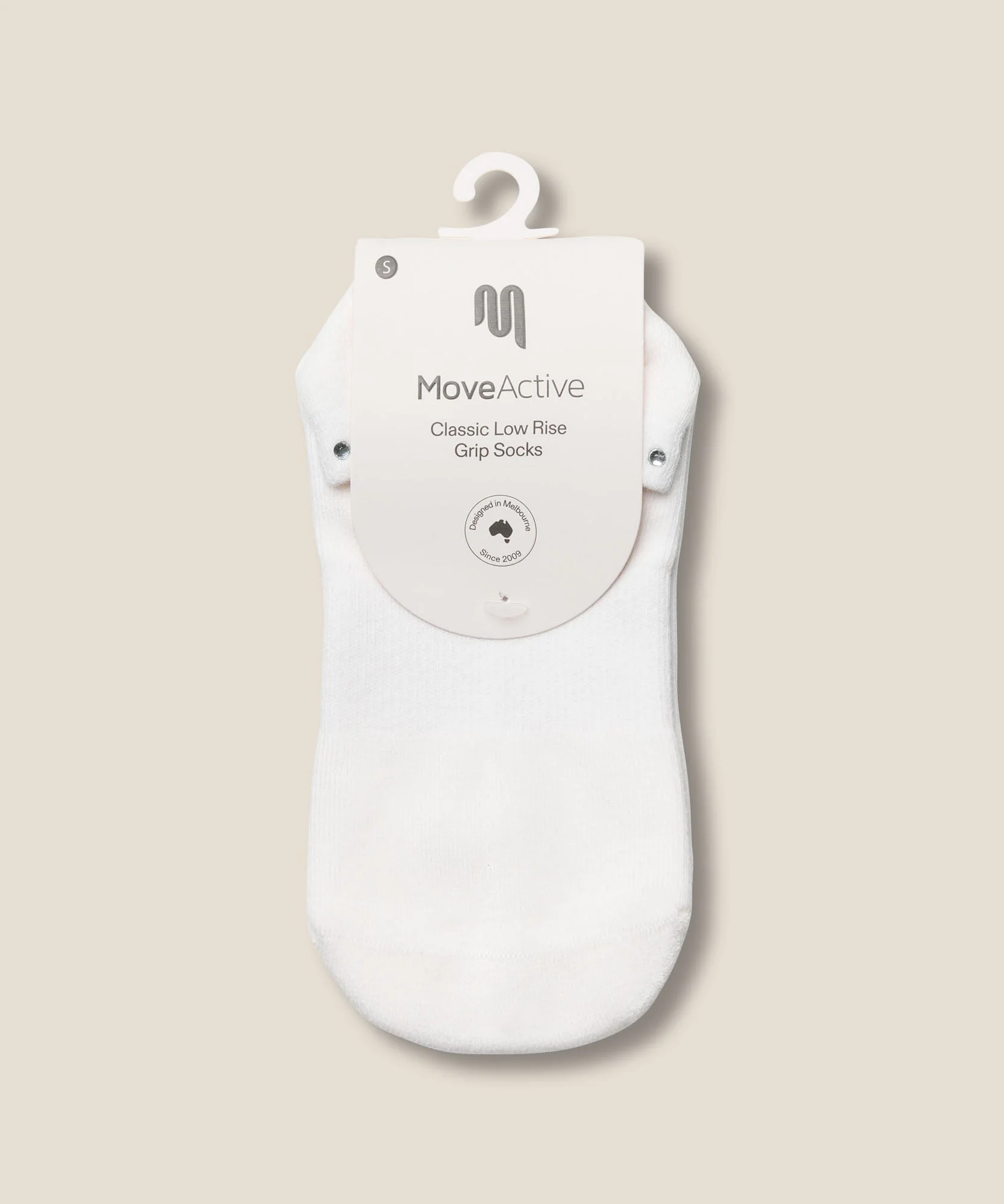 Low Rise Grip Socks - Gem Ivory - Image 5