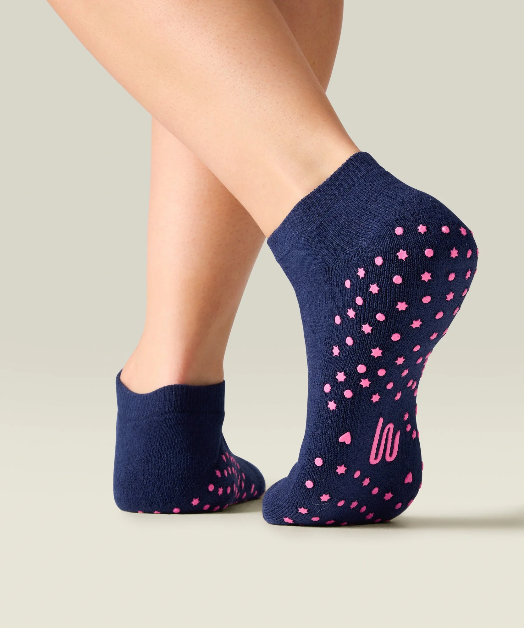 Low Rise Grip Socks - Howdy Partner Ink - Image 2