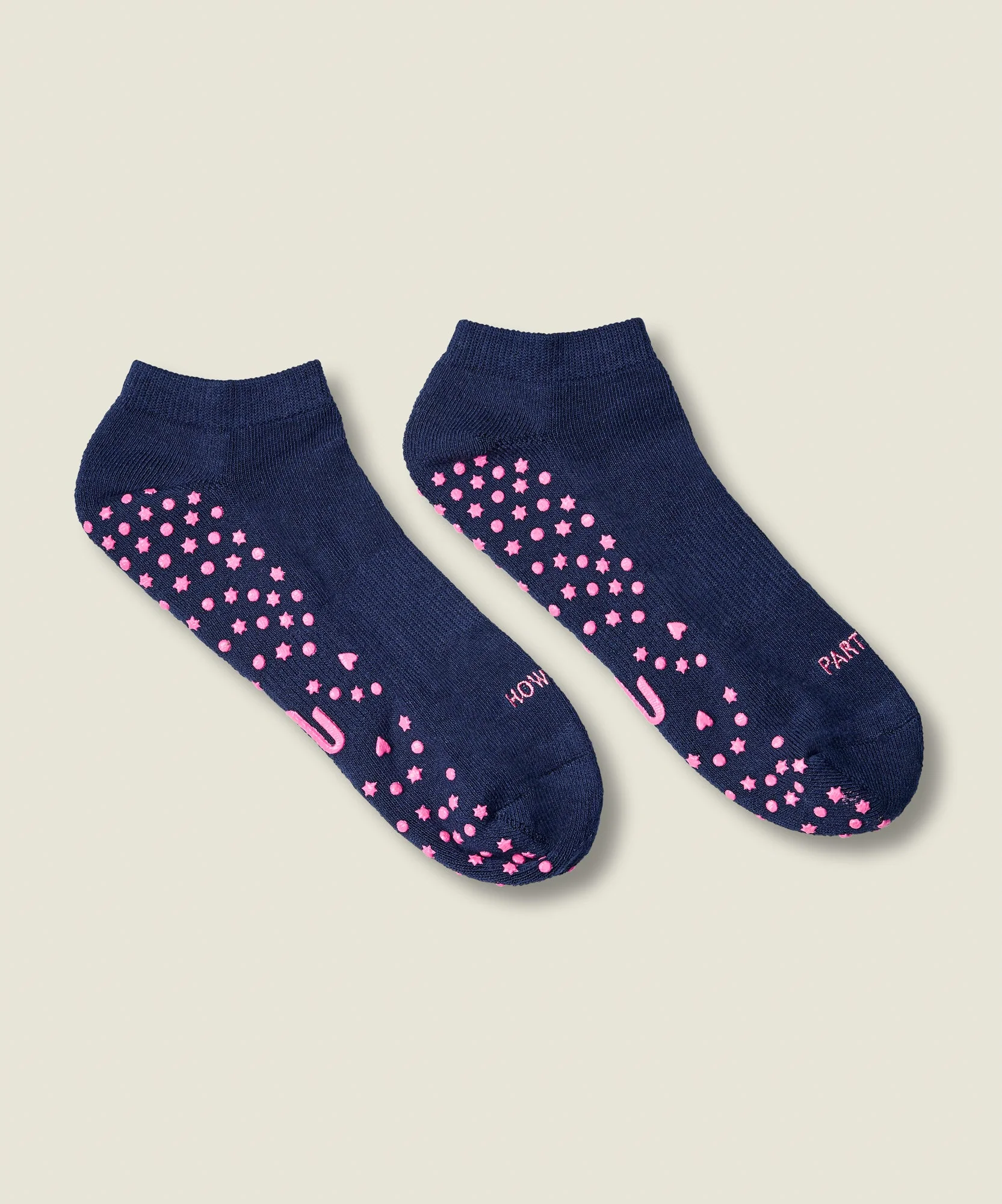 Low Rise Grip Socks - Howdy Partner Ink - Image 3