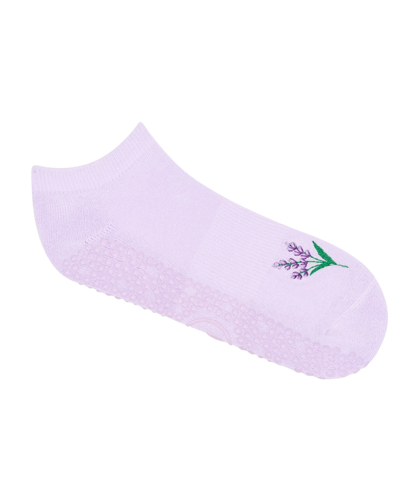 Low Rise Grip Socks - Lavender Haze - Image 2