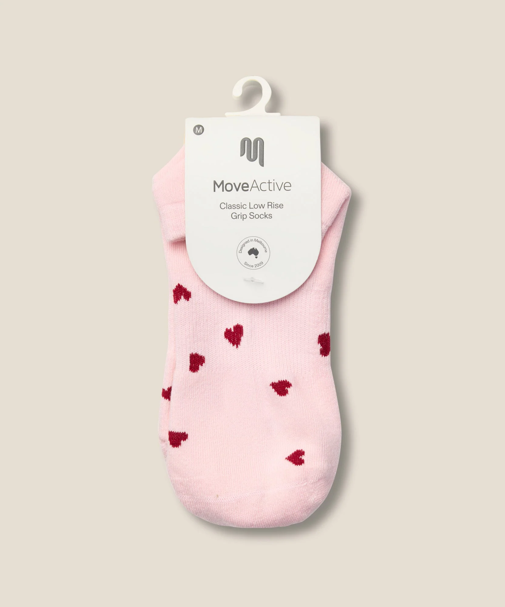 Low Rise Grip Socks - Love Me Pink - Image 4