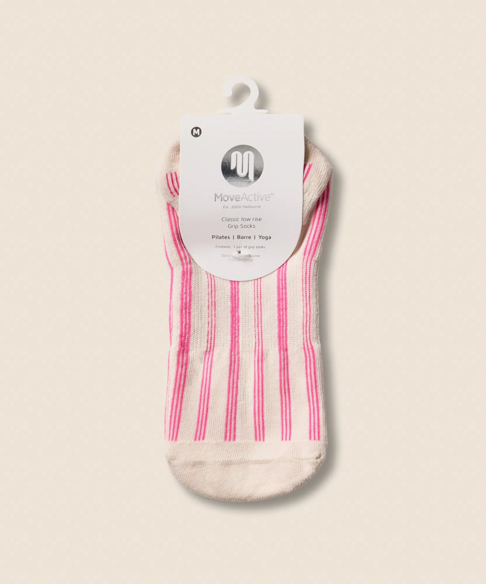 Low Rise Grip Socks - Rosa Carnival - Image 5