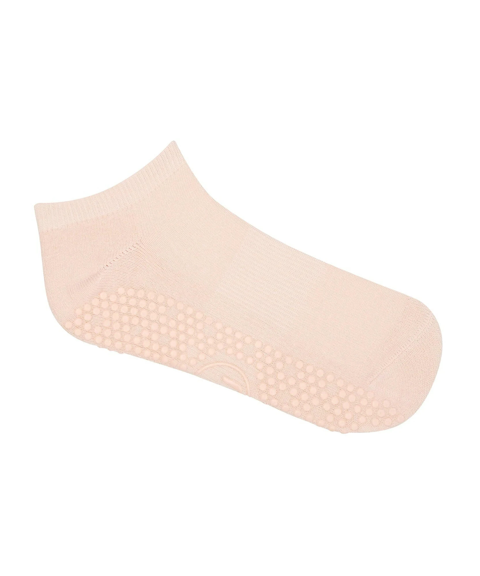 Low Rise Grip Socks - Soft Pink - Image 2
