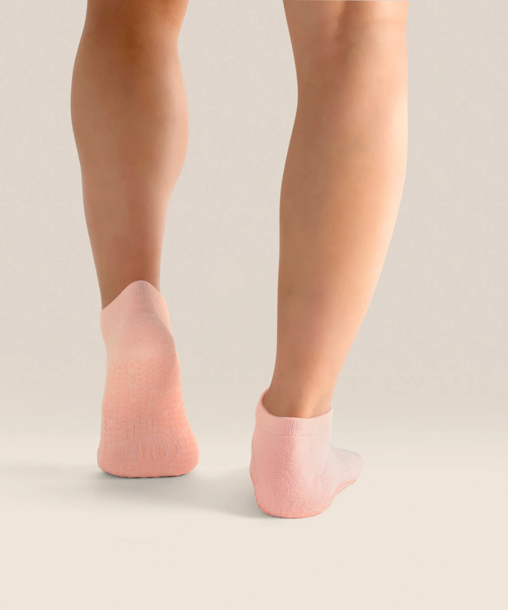 Low Rise Grip Socks - Strawberry Heart - Image 2