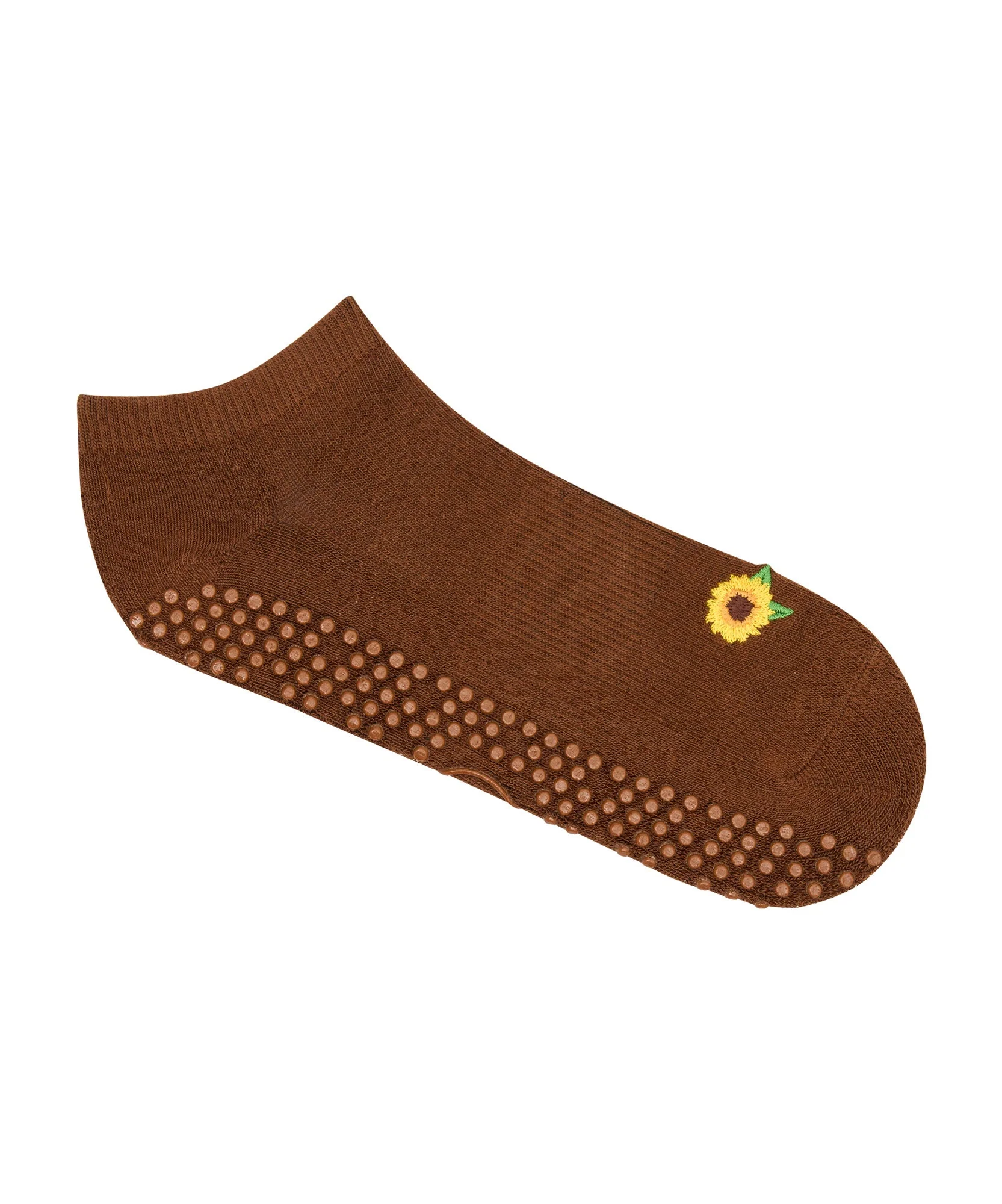 Low Rise Grip Socks - Sunflower Fields - Image 2