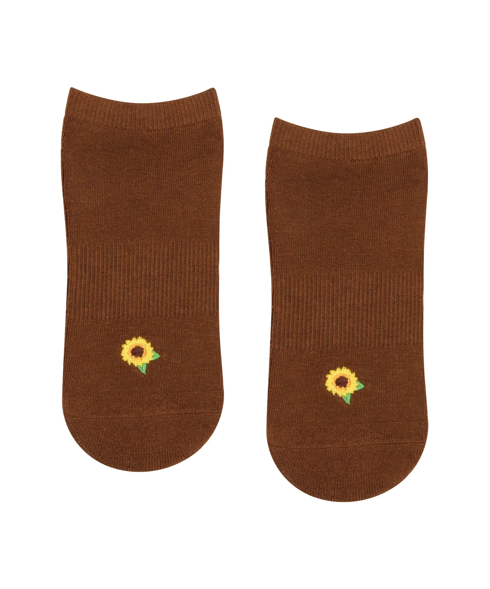 Low Rise Grip Socks - Sunflower Fields - Image 3