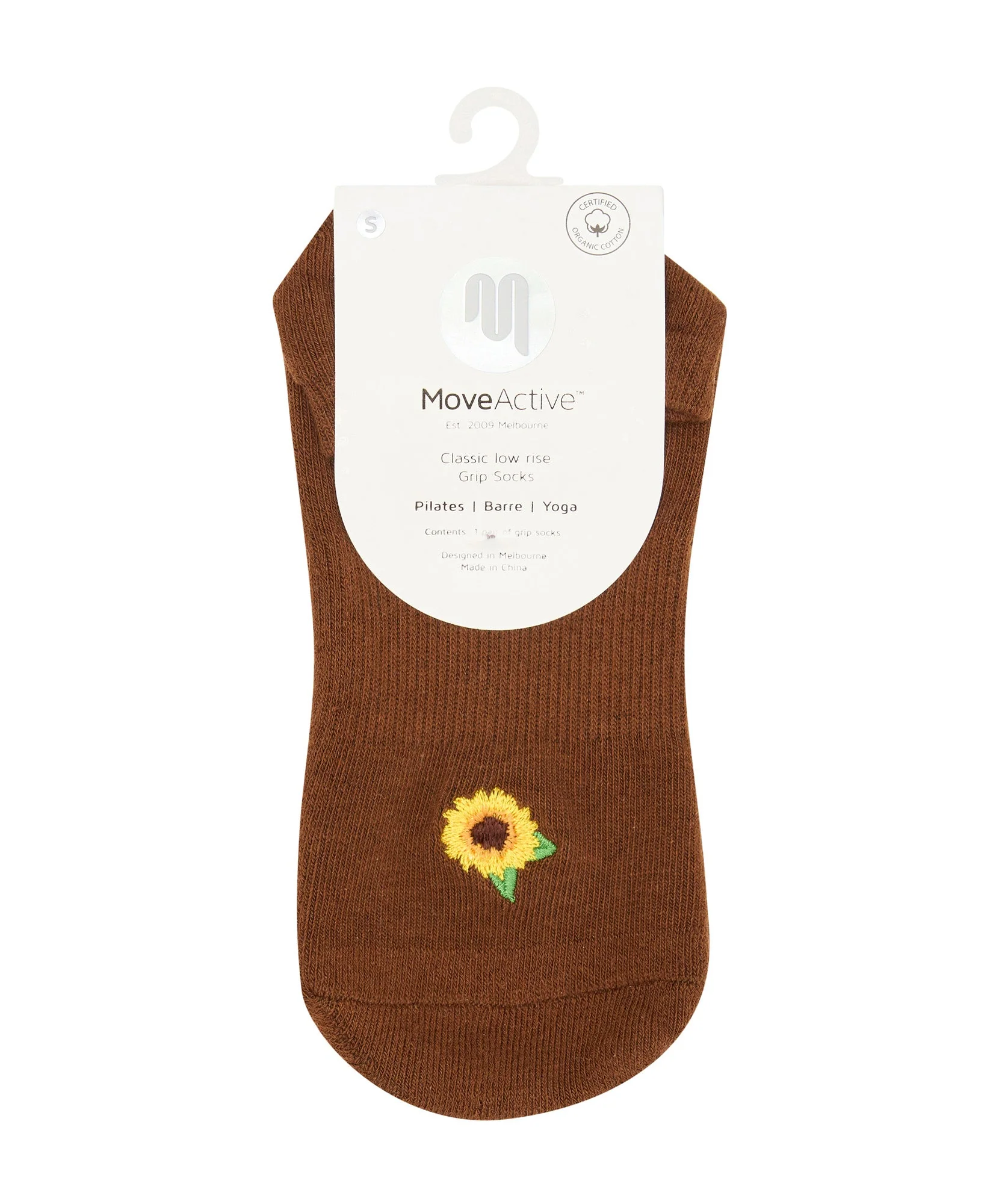 Low Rise Grip Socks - Sunflower Fields - Image 6