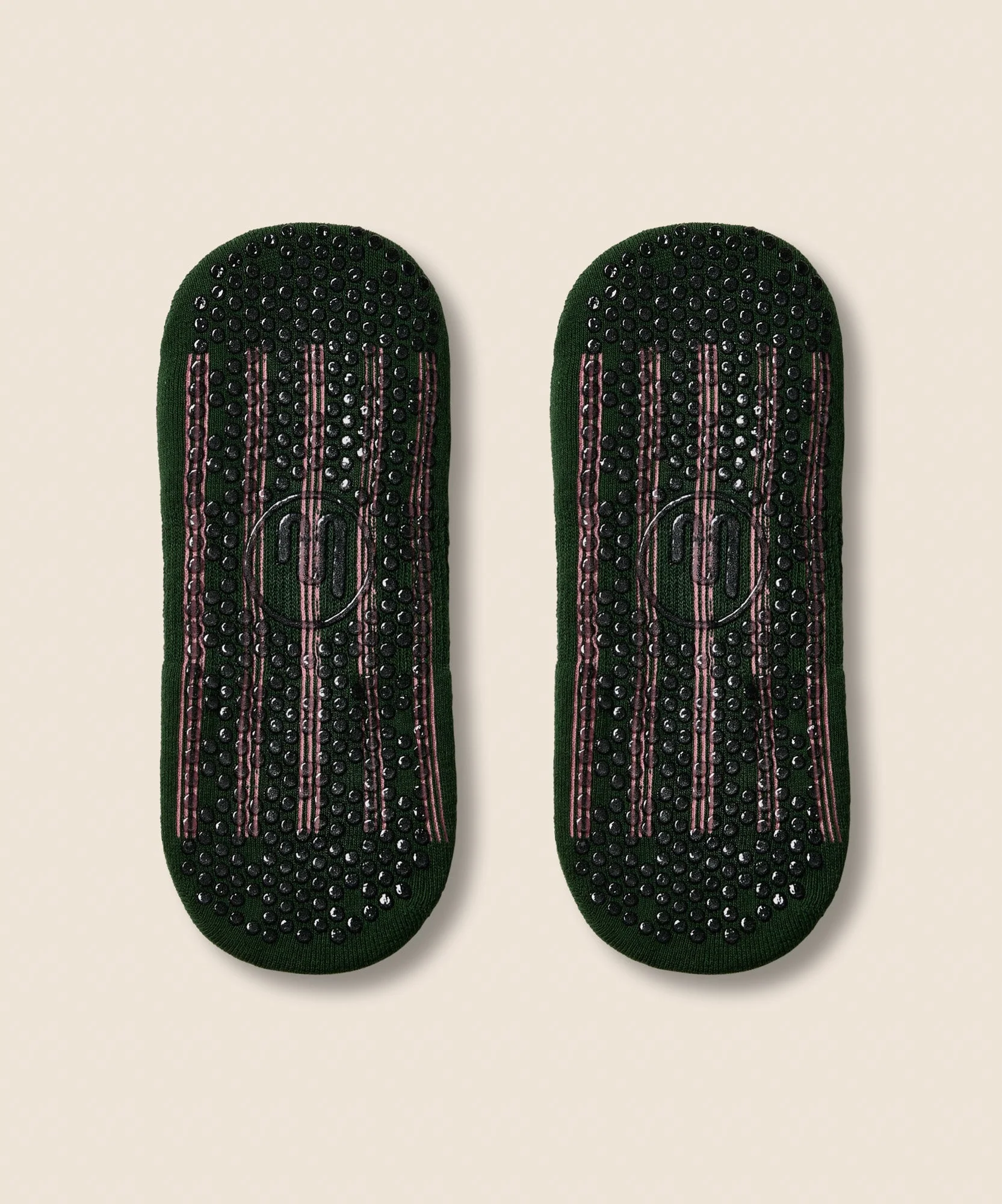 Low Rise Grip Socks - Verde Carnival - Image 4