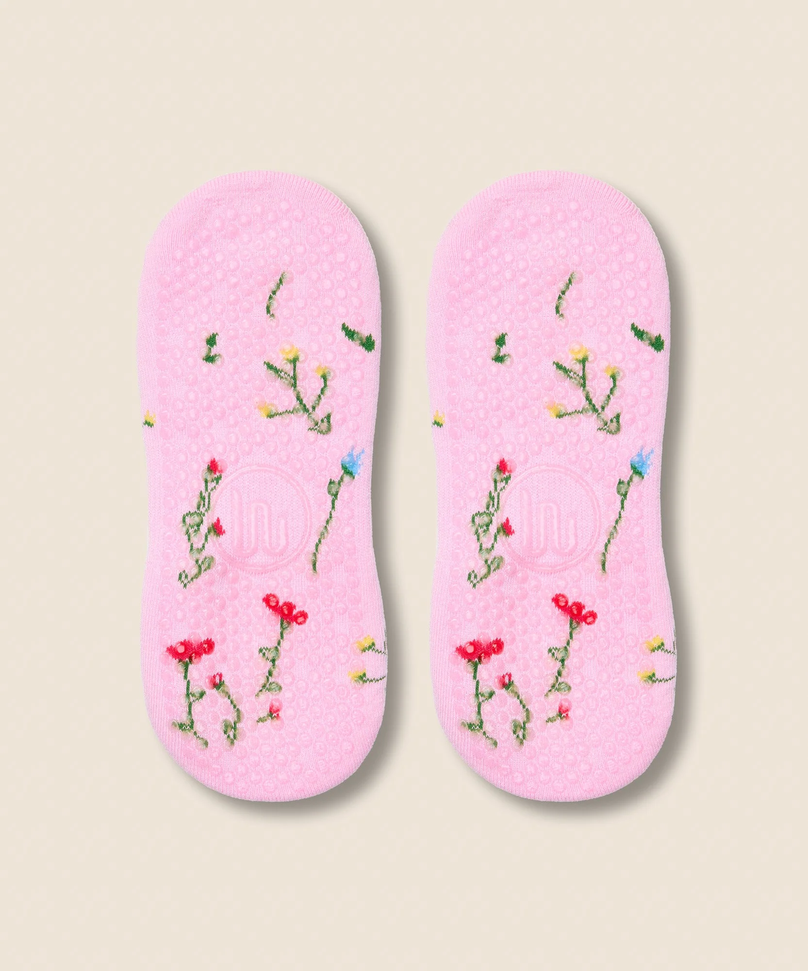 Low Rise Grip Socks - Wildflower Pink - Image 4