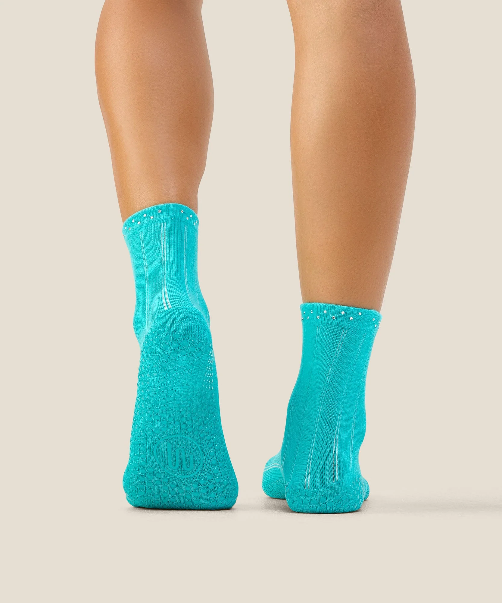 Crew Grip Socks - Gem Aqua - Image 2