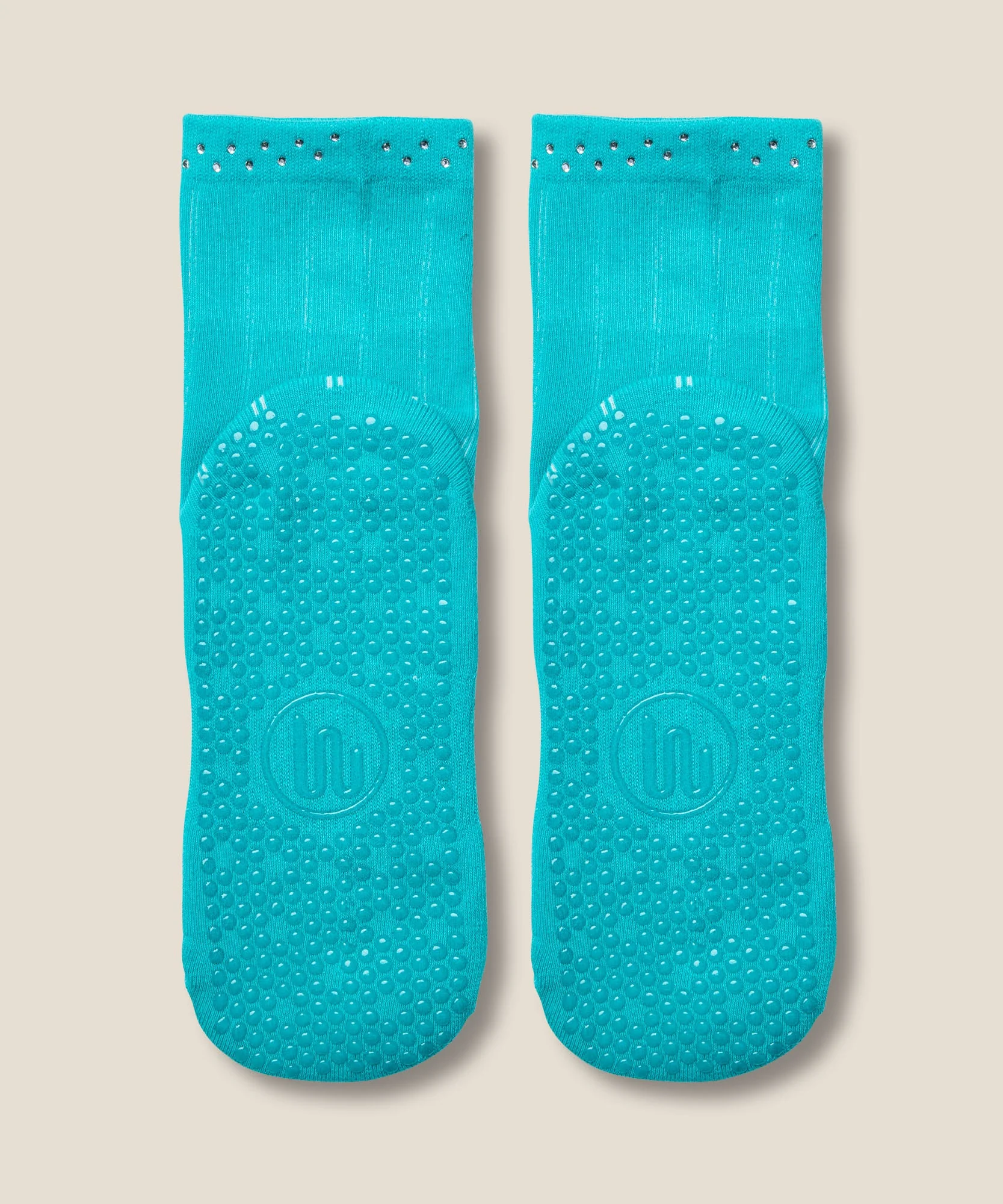 Crew Grip Socks - Gem Aqua - Image 4