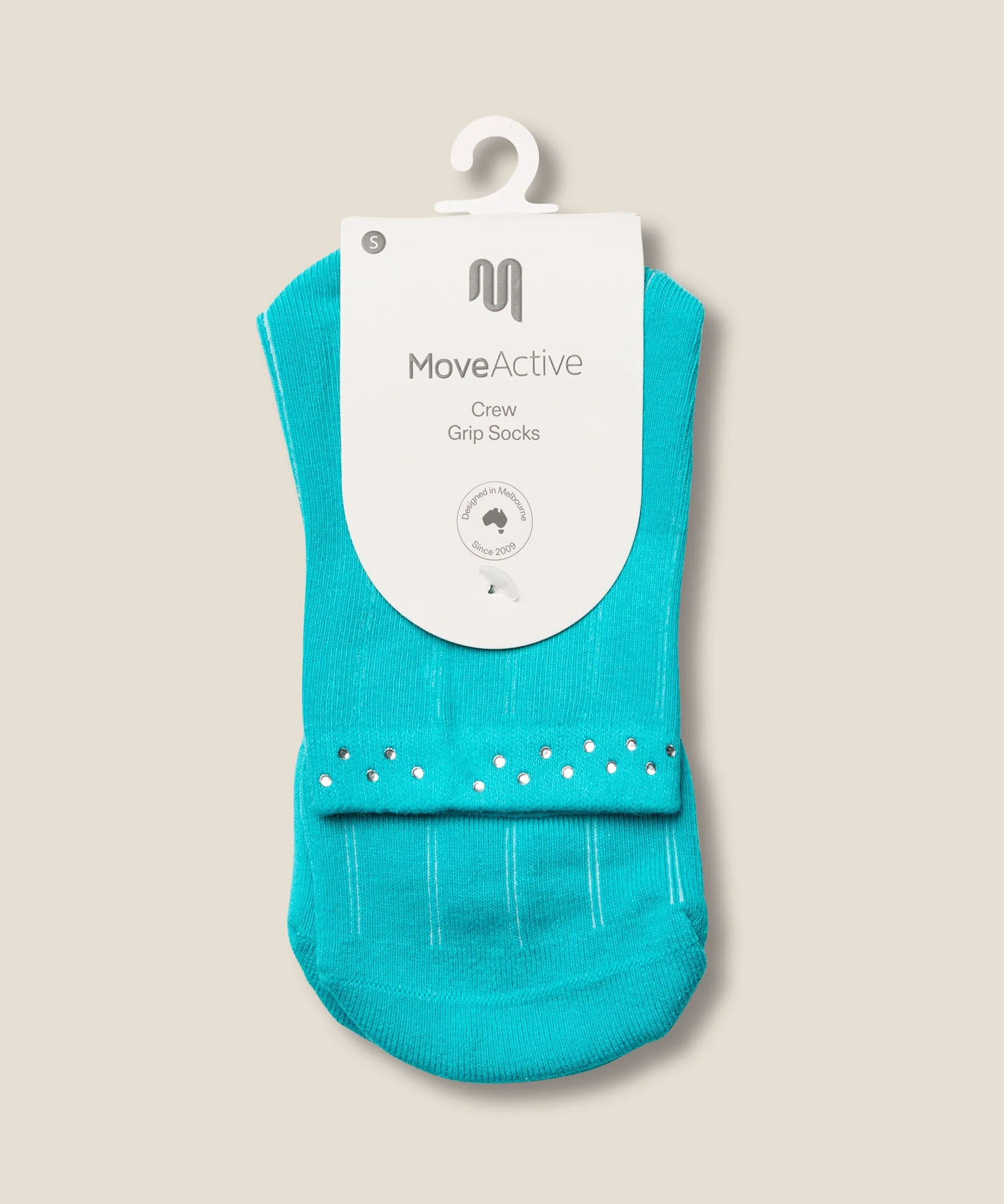 Crew Grip Socks - Gem Aqua - Image 5