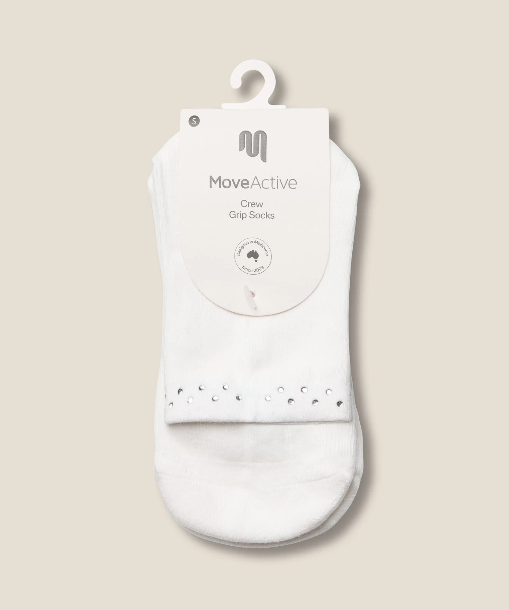 Crew Grip Socks - Gem Ivory - Image 5