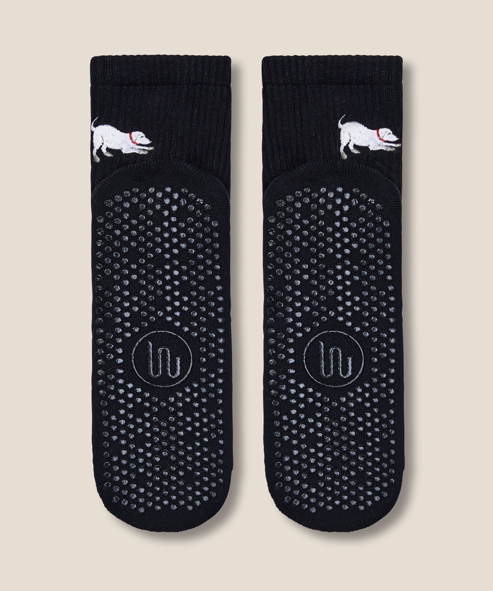 Crew Grip Socks - Labrador Black - Image 5