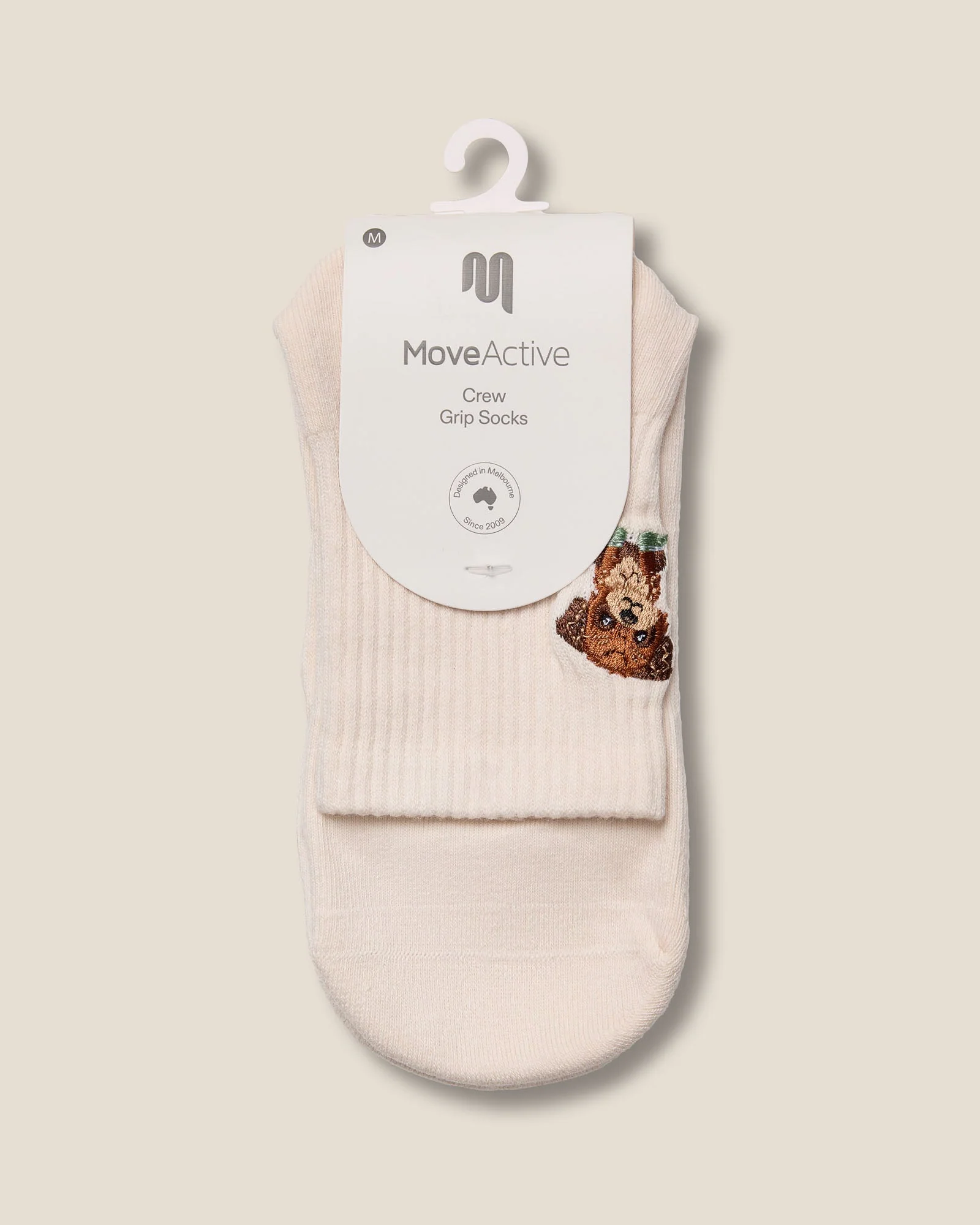 Crew Grip Socks - Poodle Oat - Image 6
