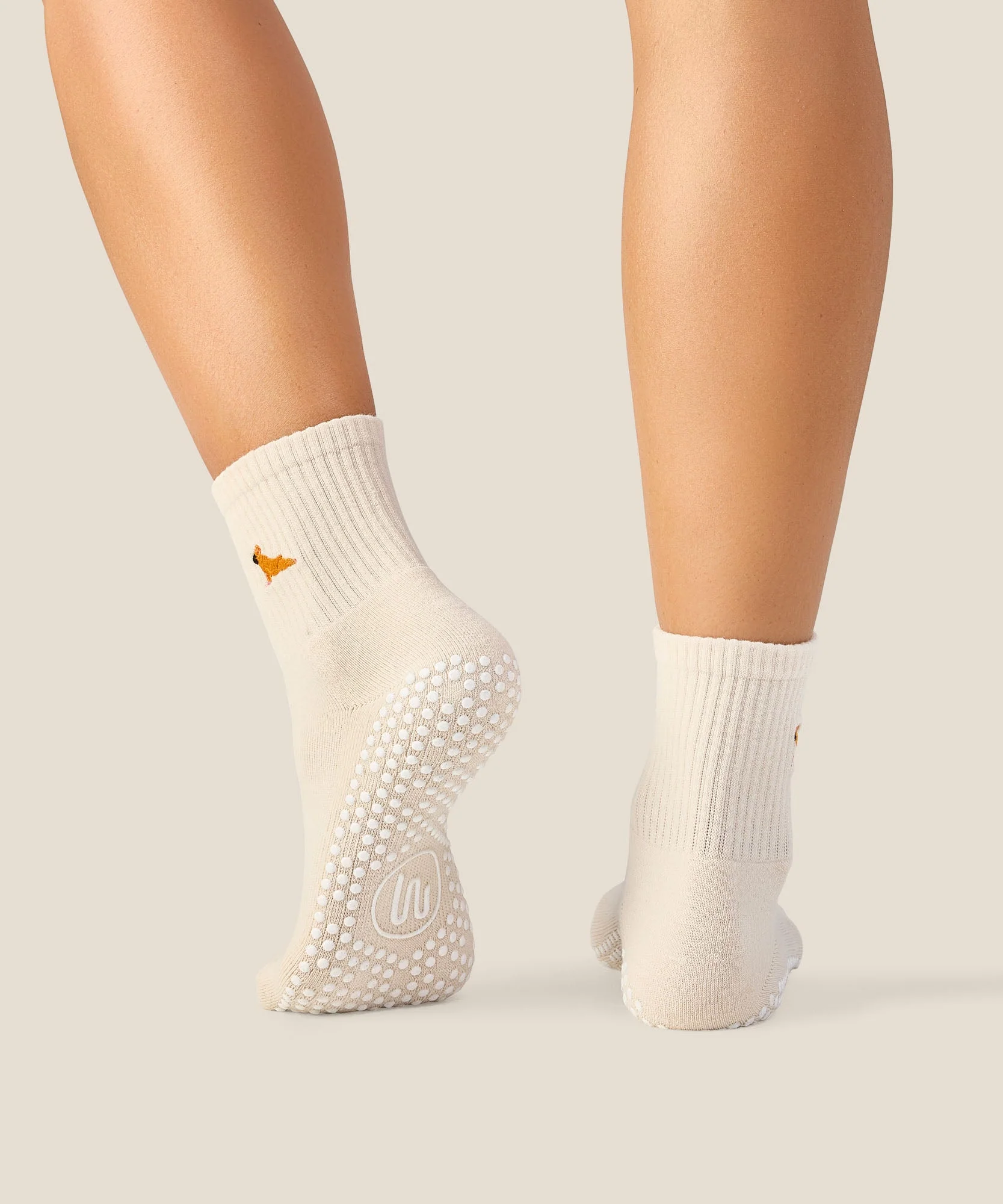 Crew Grip Socks - Pug Oat - Image 3