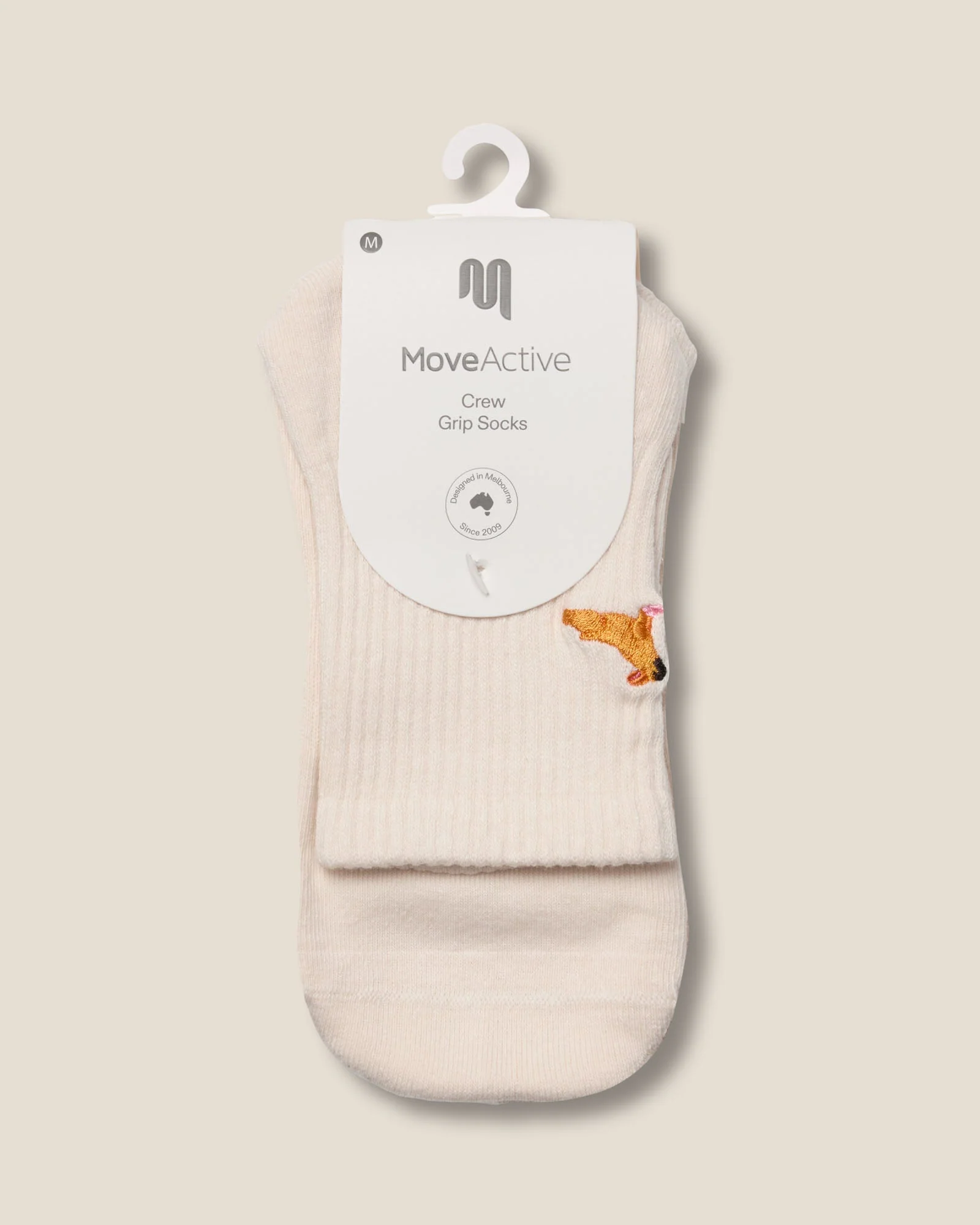 Crew Grip Socks - Pug Oat - Image 6