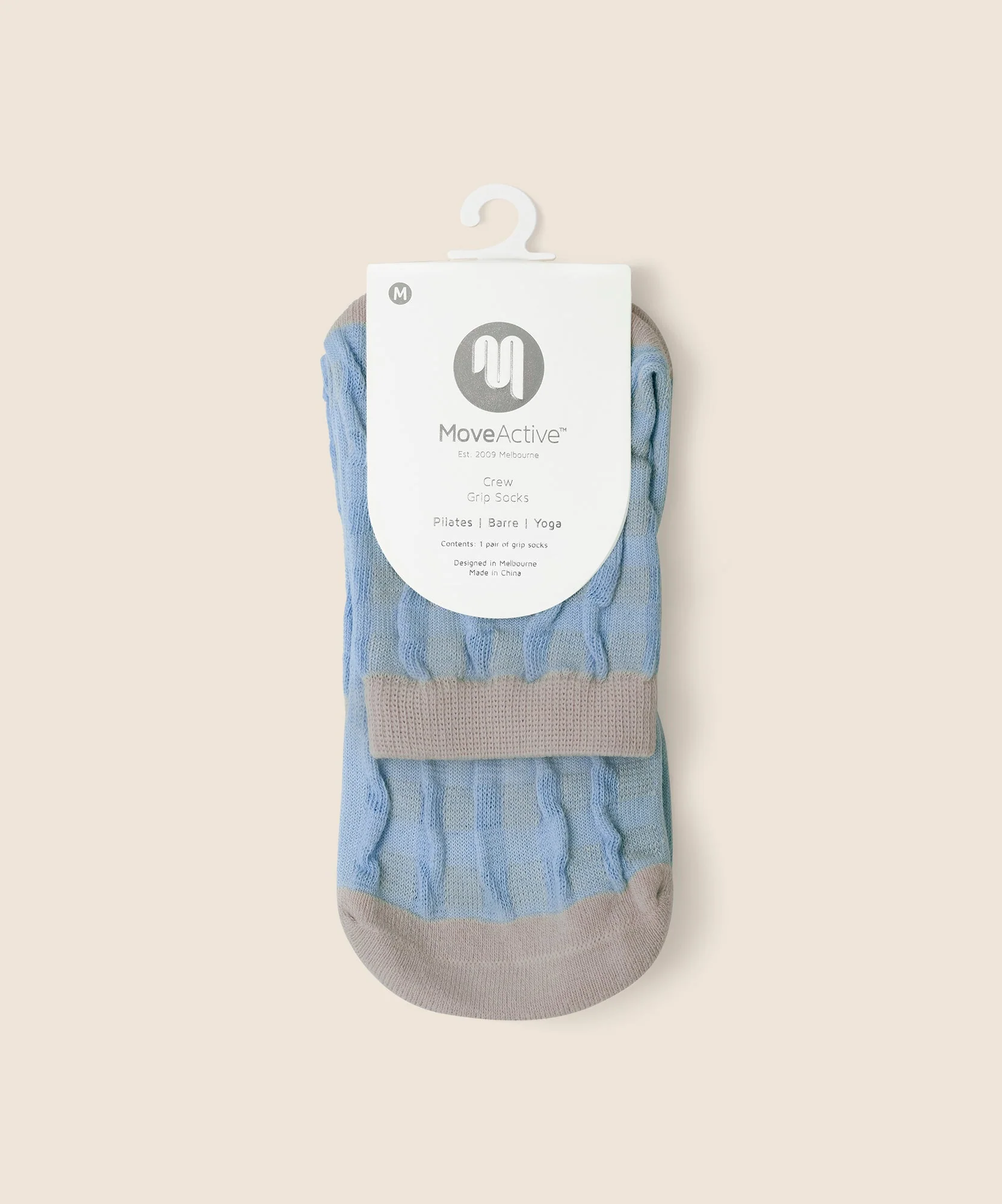 Crew Grip Socks - Bluebelle Gingham - Image 5
