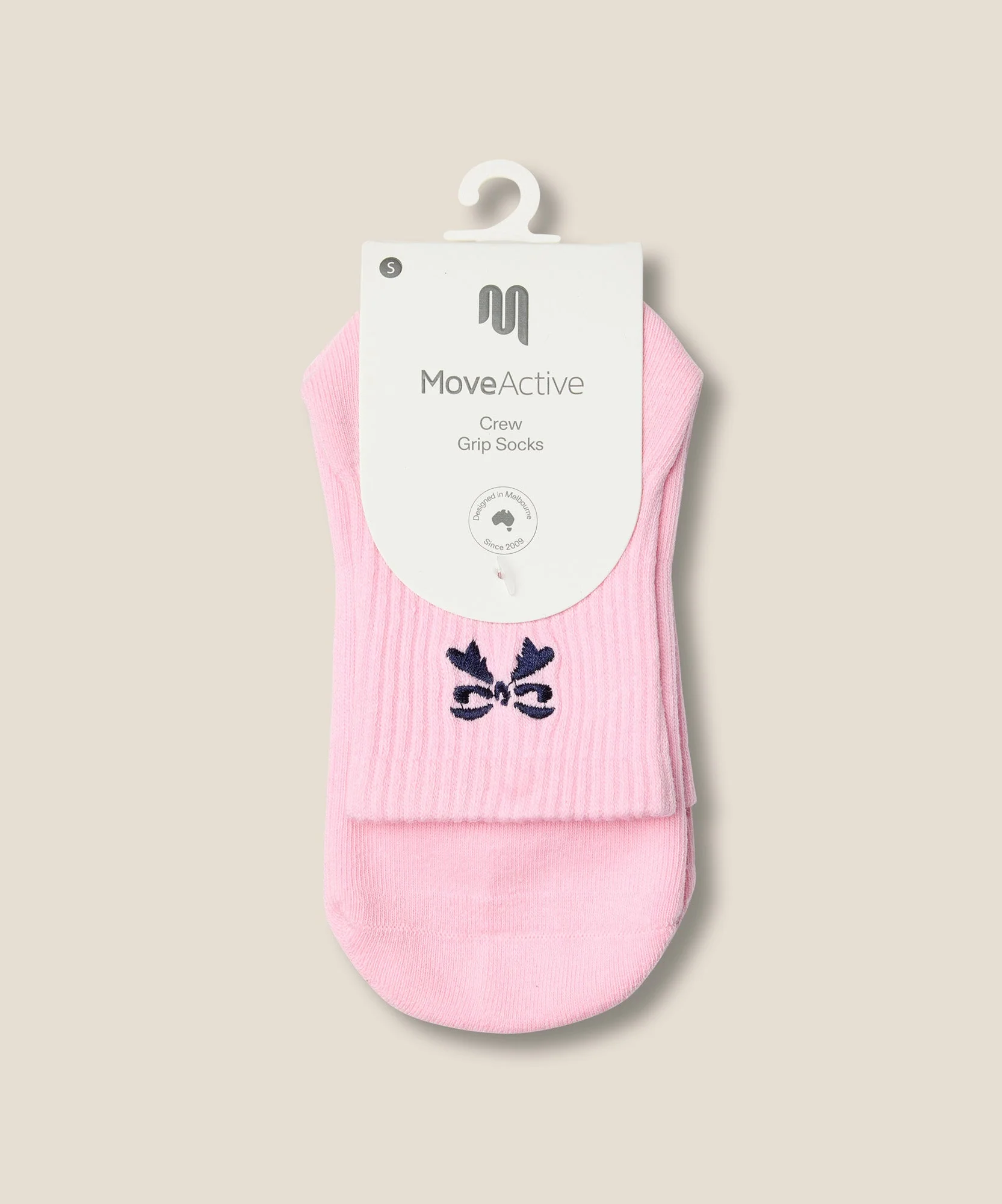 Crew Grip Socks - Darling Bow Pink - Image 6