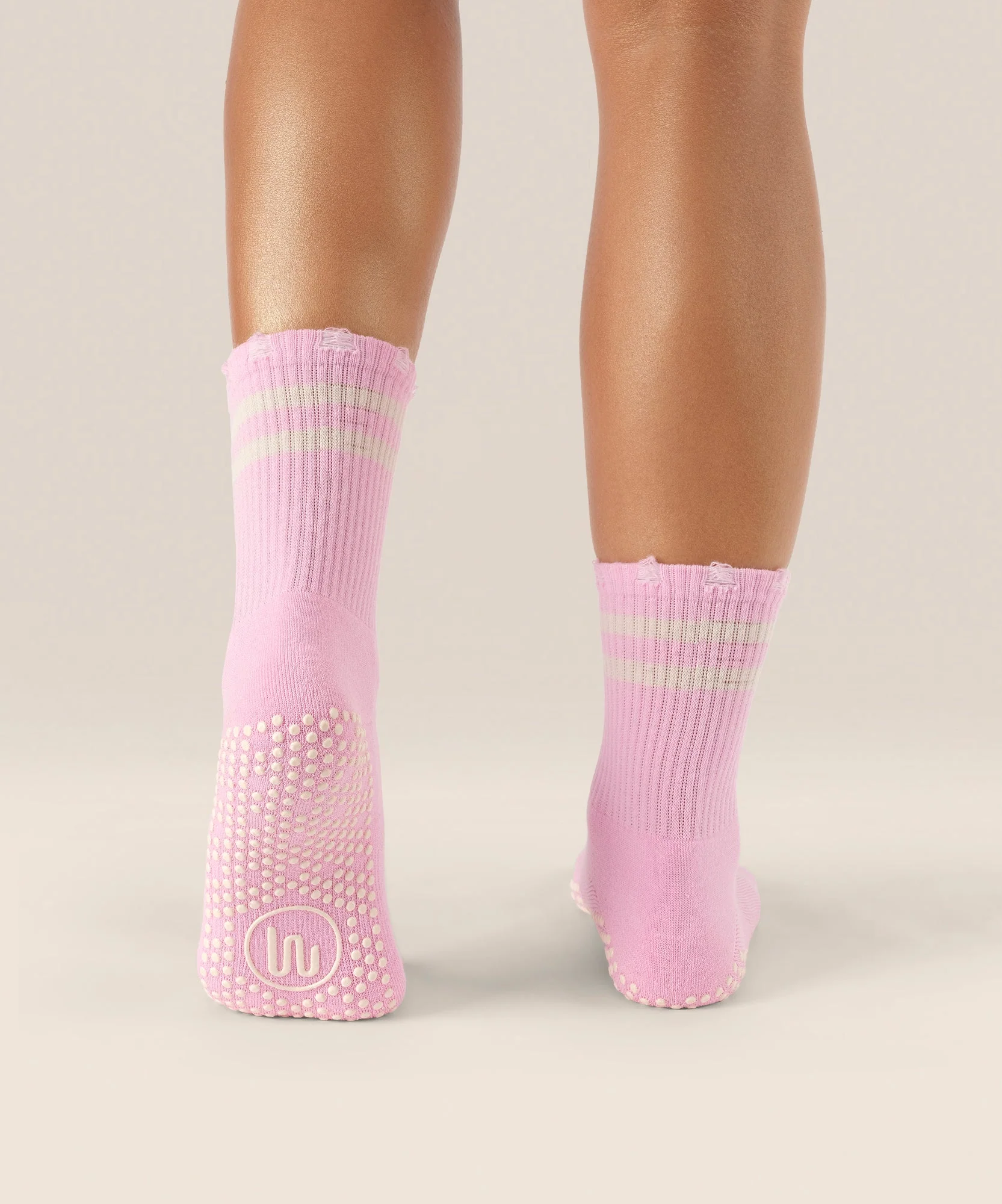 Crew Grip Socks - Edgy Cool Pink - Image 2