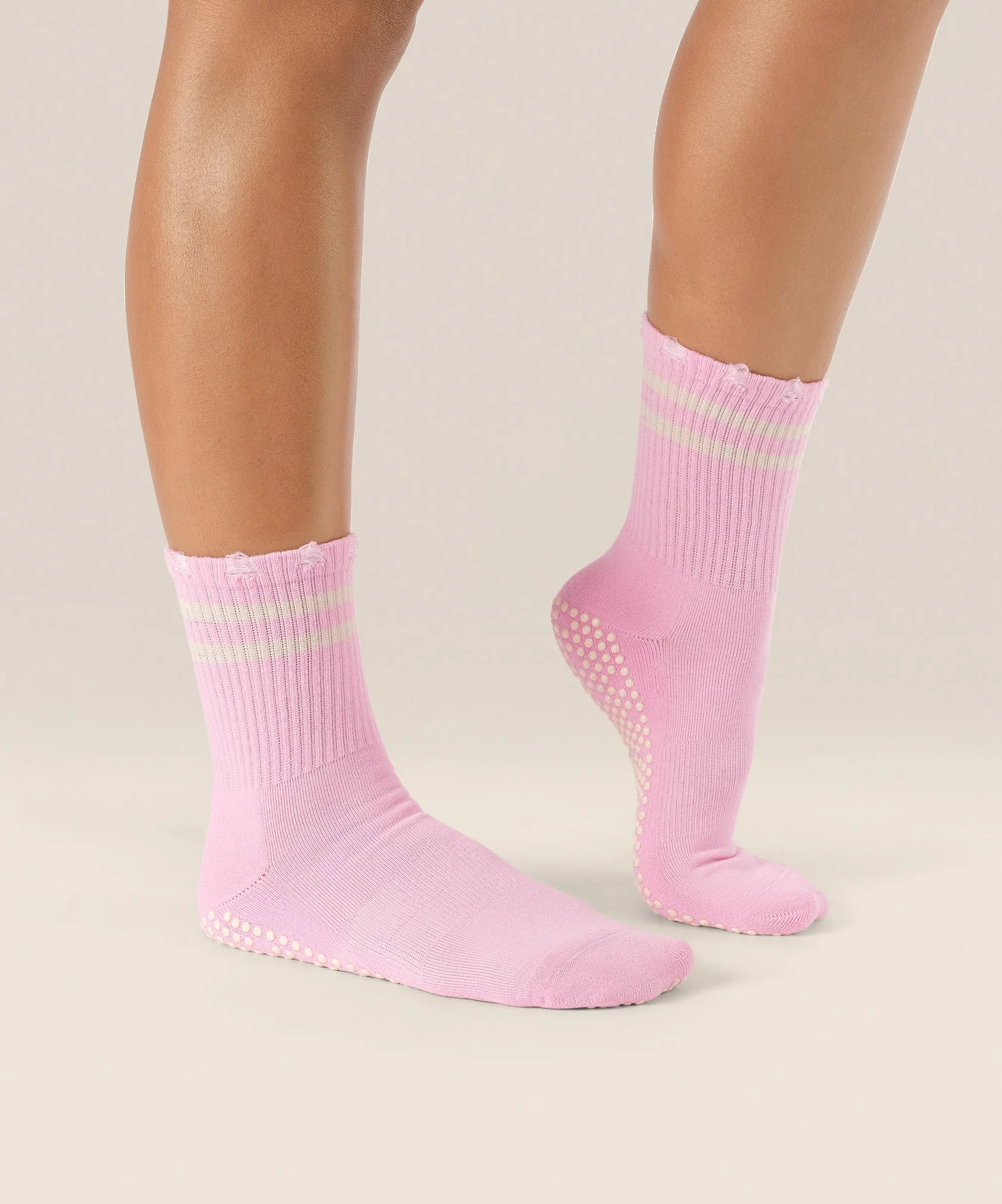 Crew Grip Socks - Edgy Cool Pink - Image 3