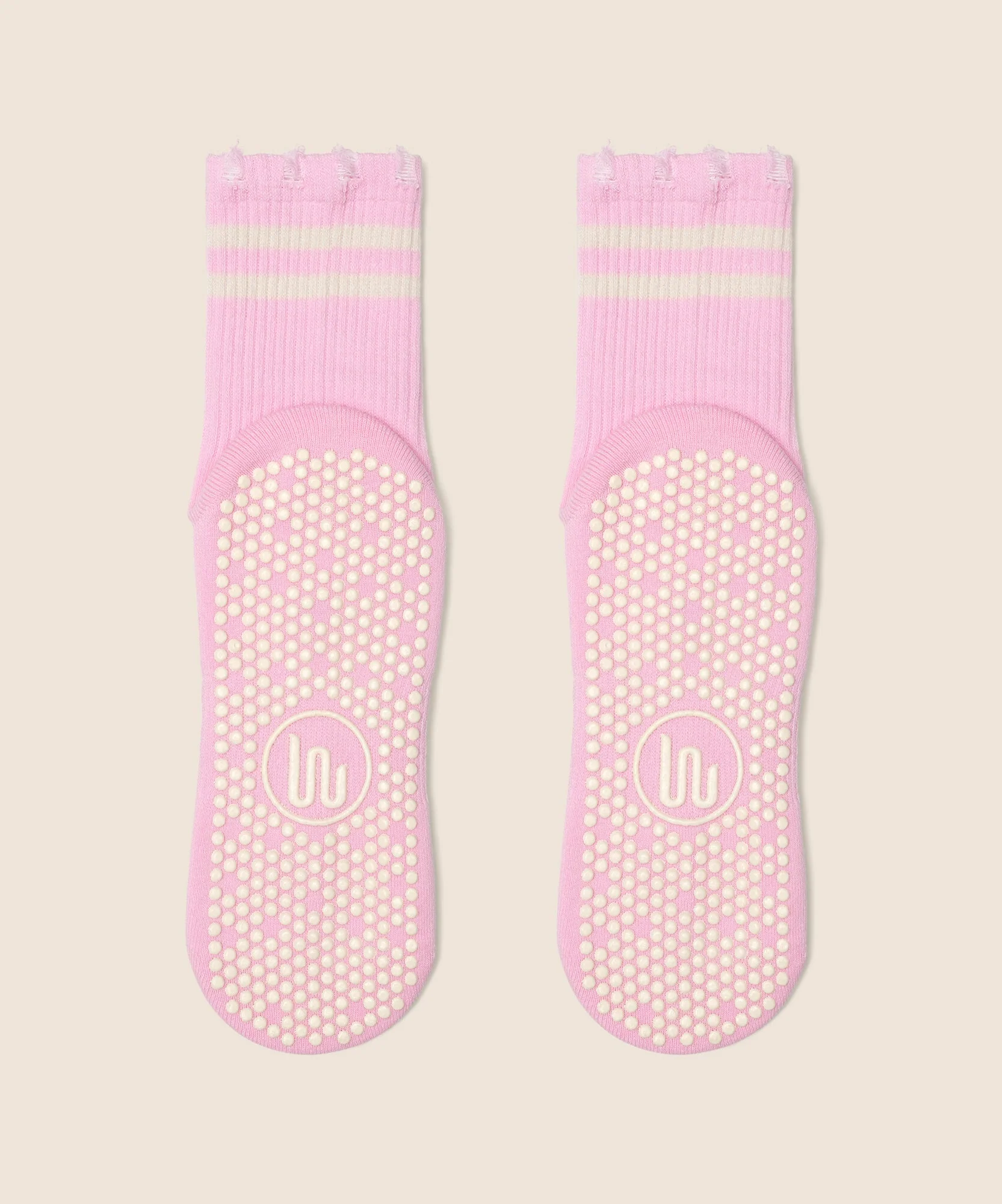 Crew Grip Socks - Edgy Cool Pink - Image 5