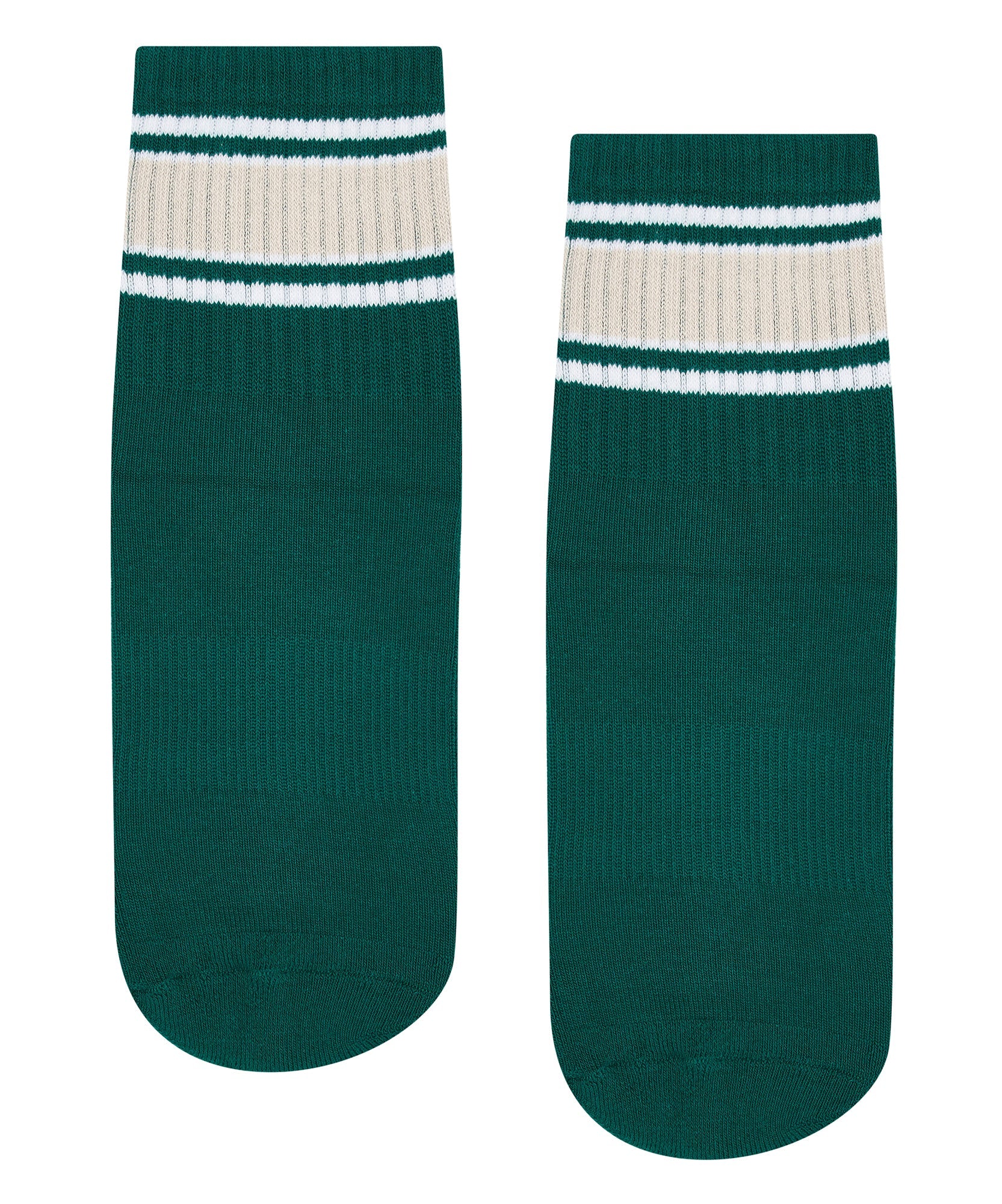 Crew Grip Socks - Emerald Oat Stripe - Image 3