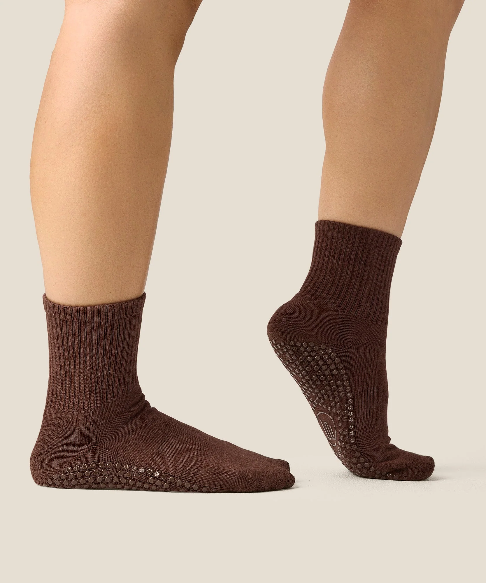 Crew Grip Socks - Espresso - Image 3