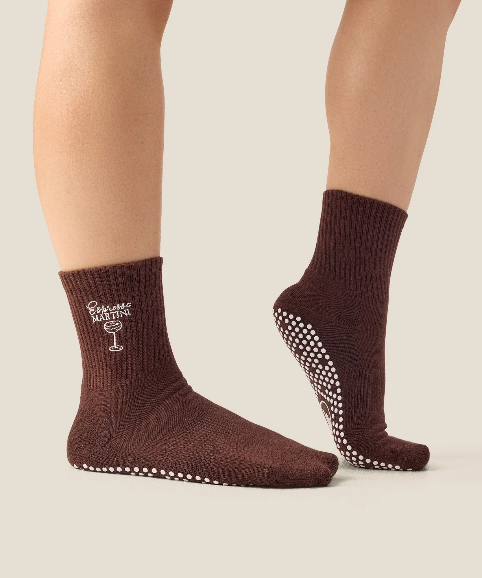 Crew Grip Socks - Espresso Martini - Image 3