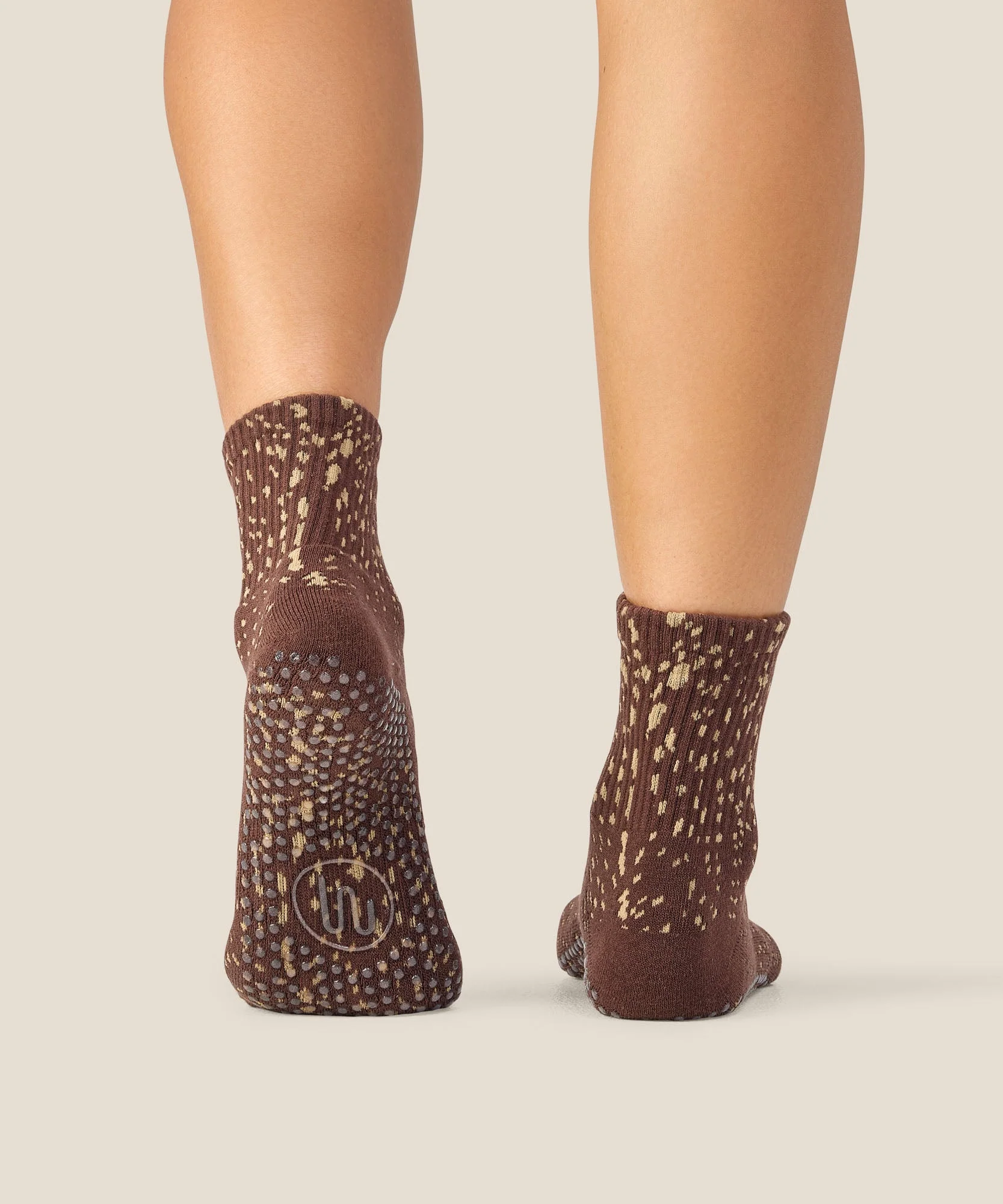 Crew Grip Socks - Fawn Espresso - Image 2