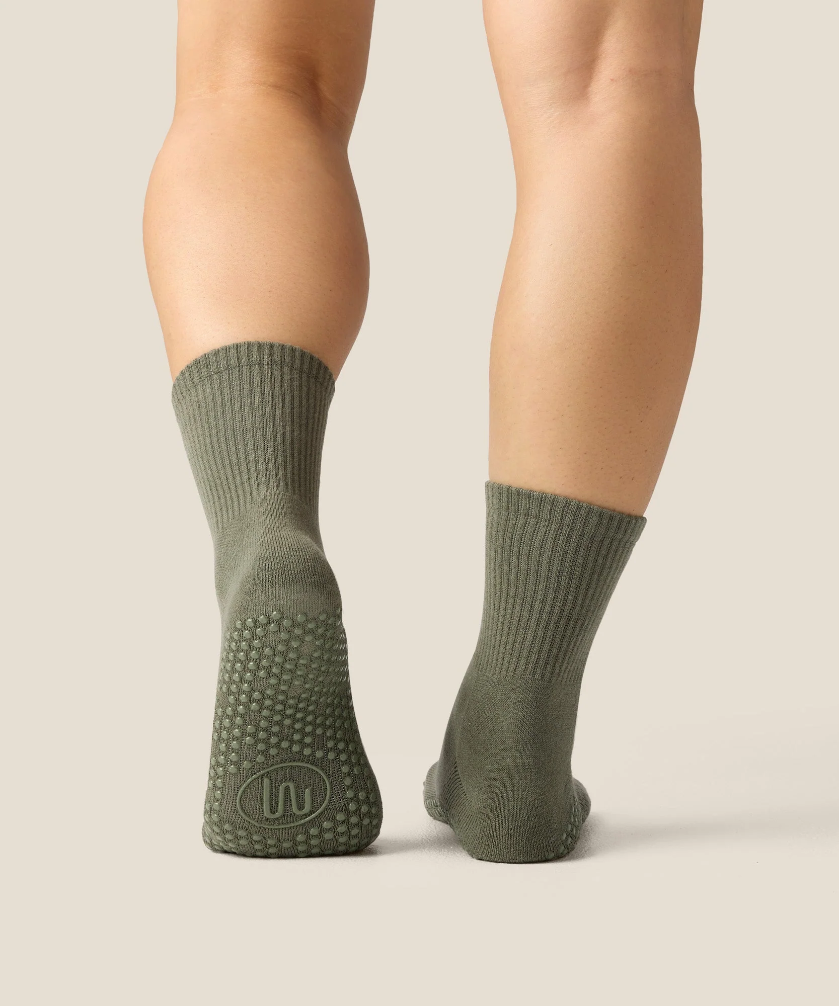 Crew Grip Socks - Khaki - Image 2