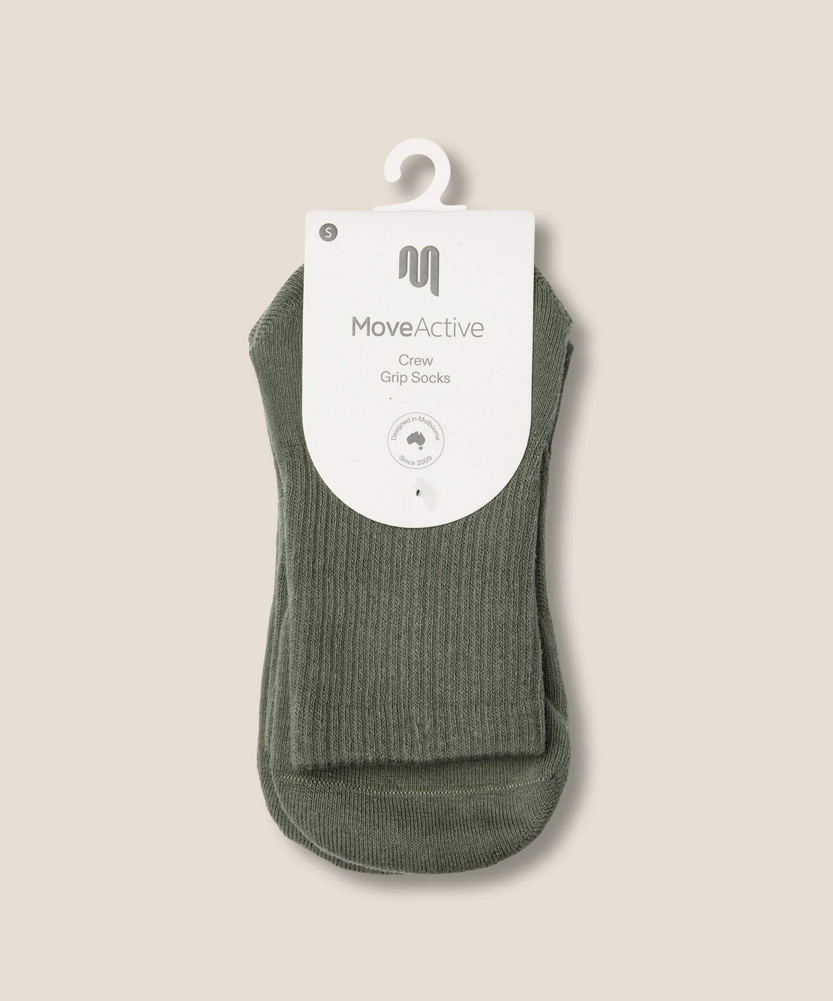 Crew Grip Socks - Khaki - Image 6