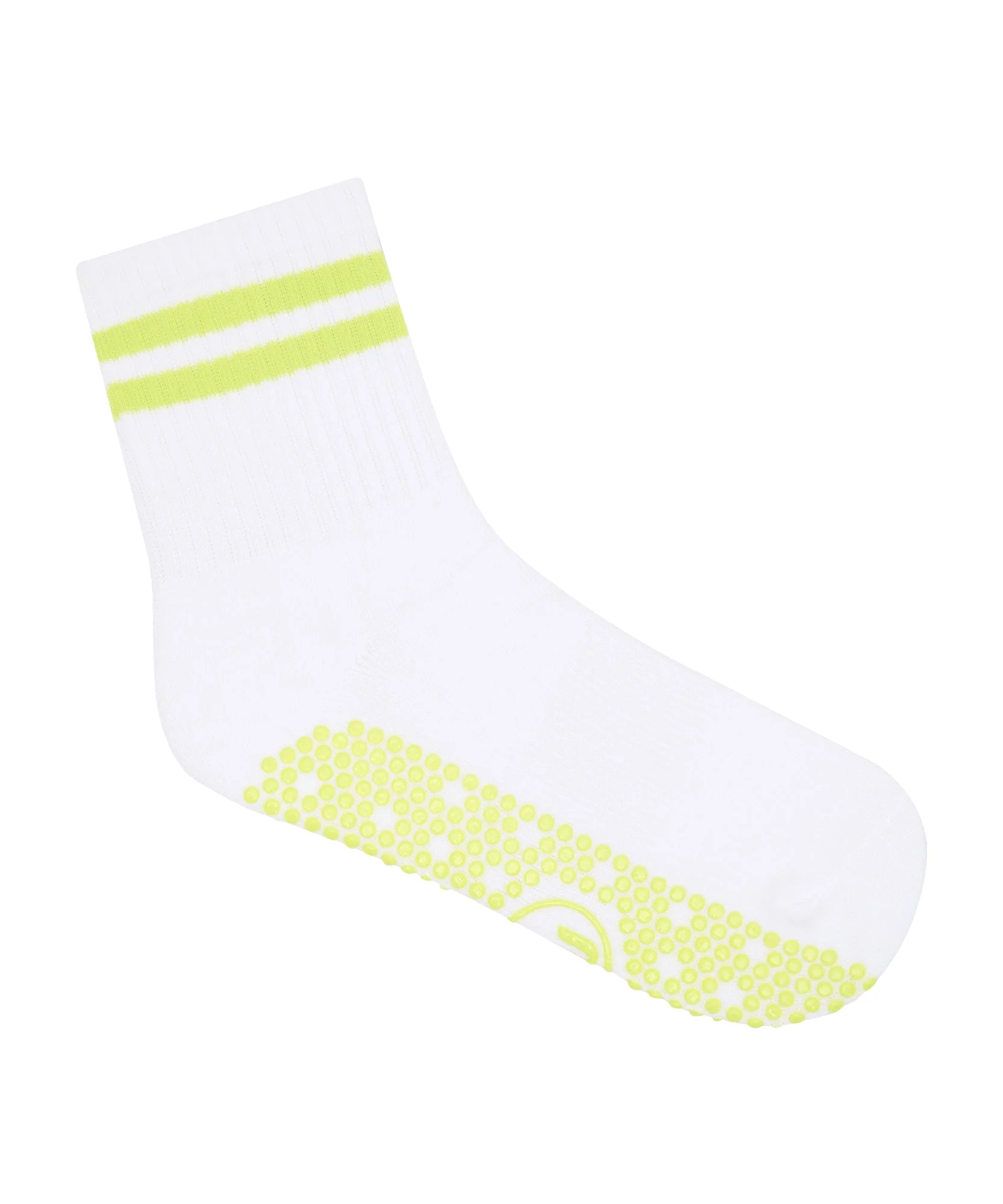 Crew Grip Socks - Lime Stripe - Image 2