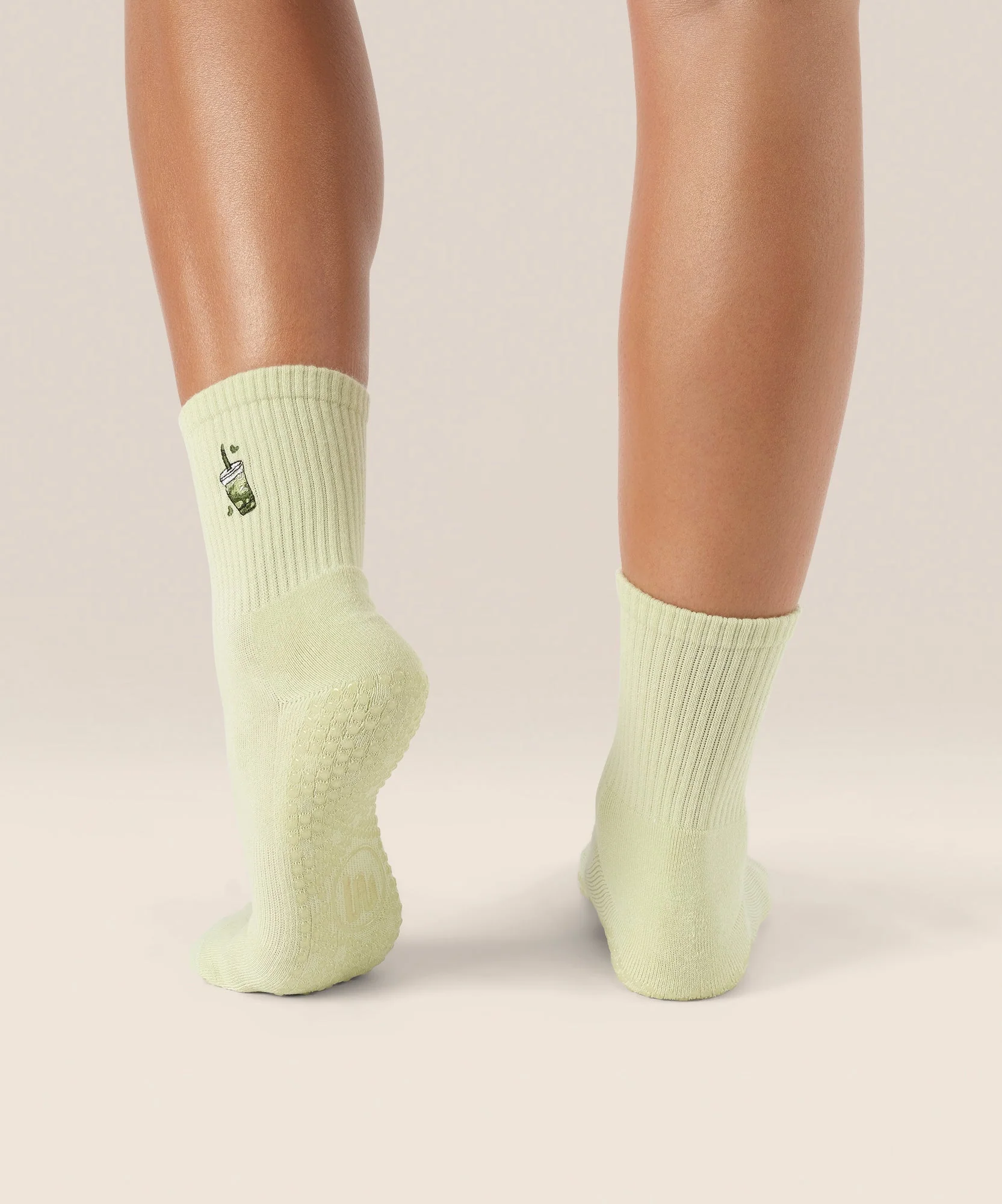 Crew Grip Socks - Matcha Lover - Image 2